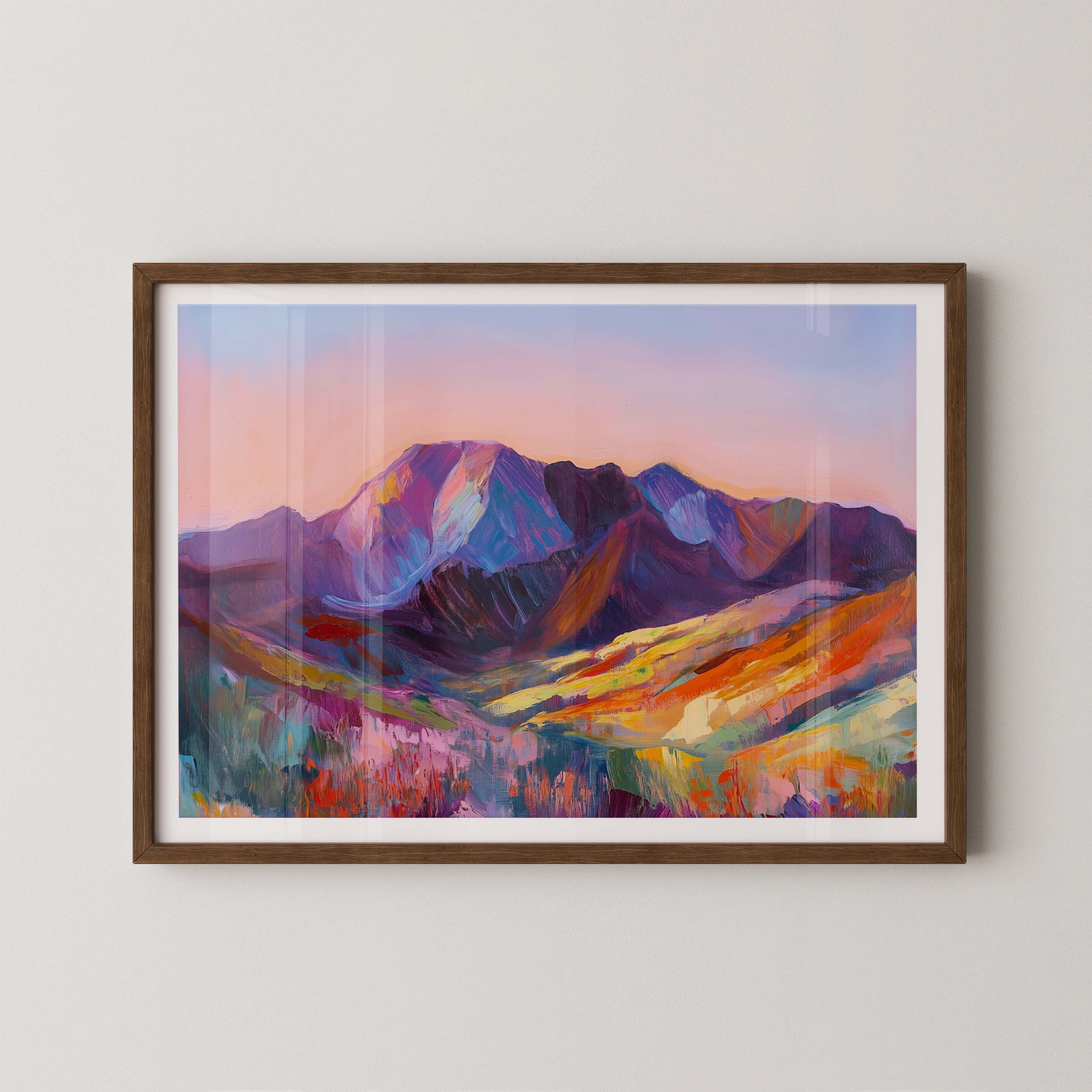 Colorful Mountains I