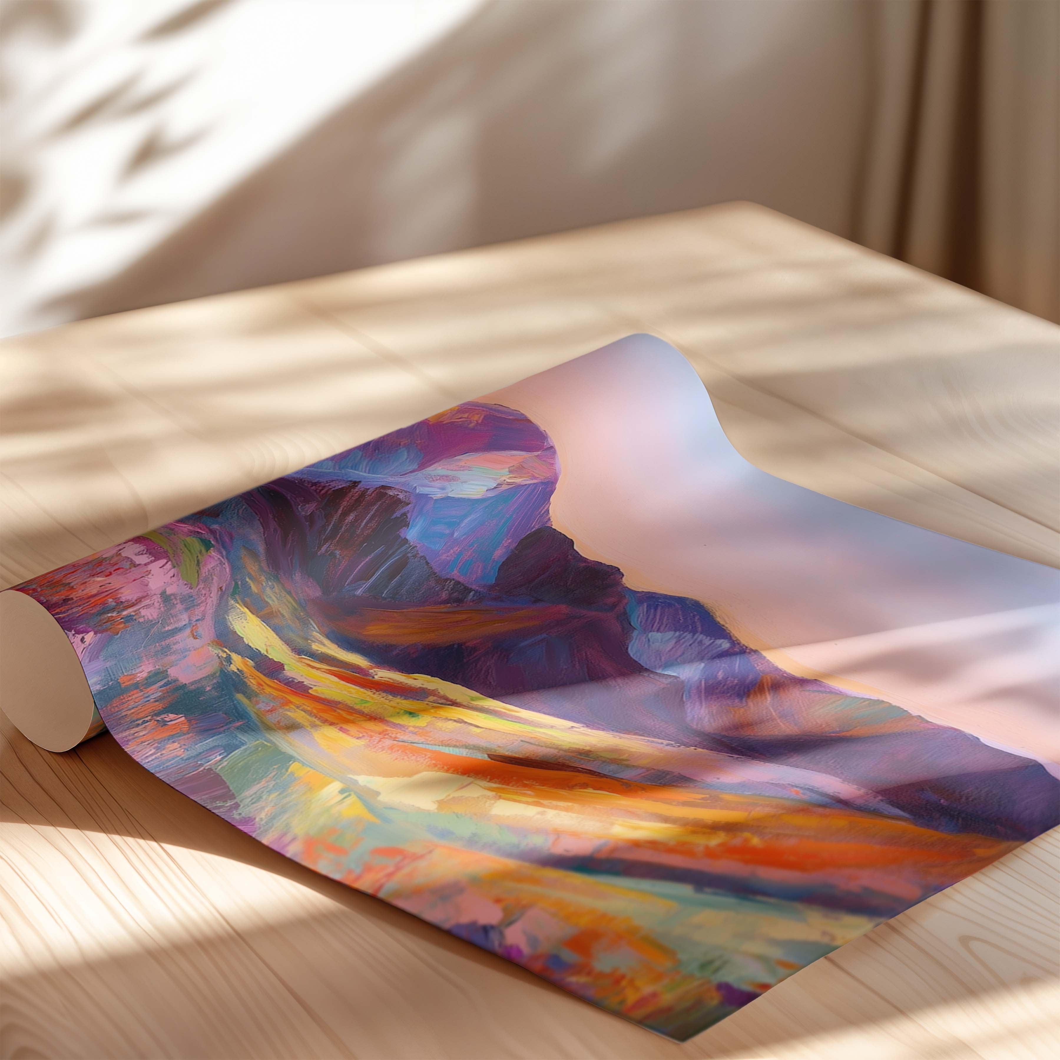 Colorful Mountains I