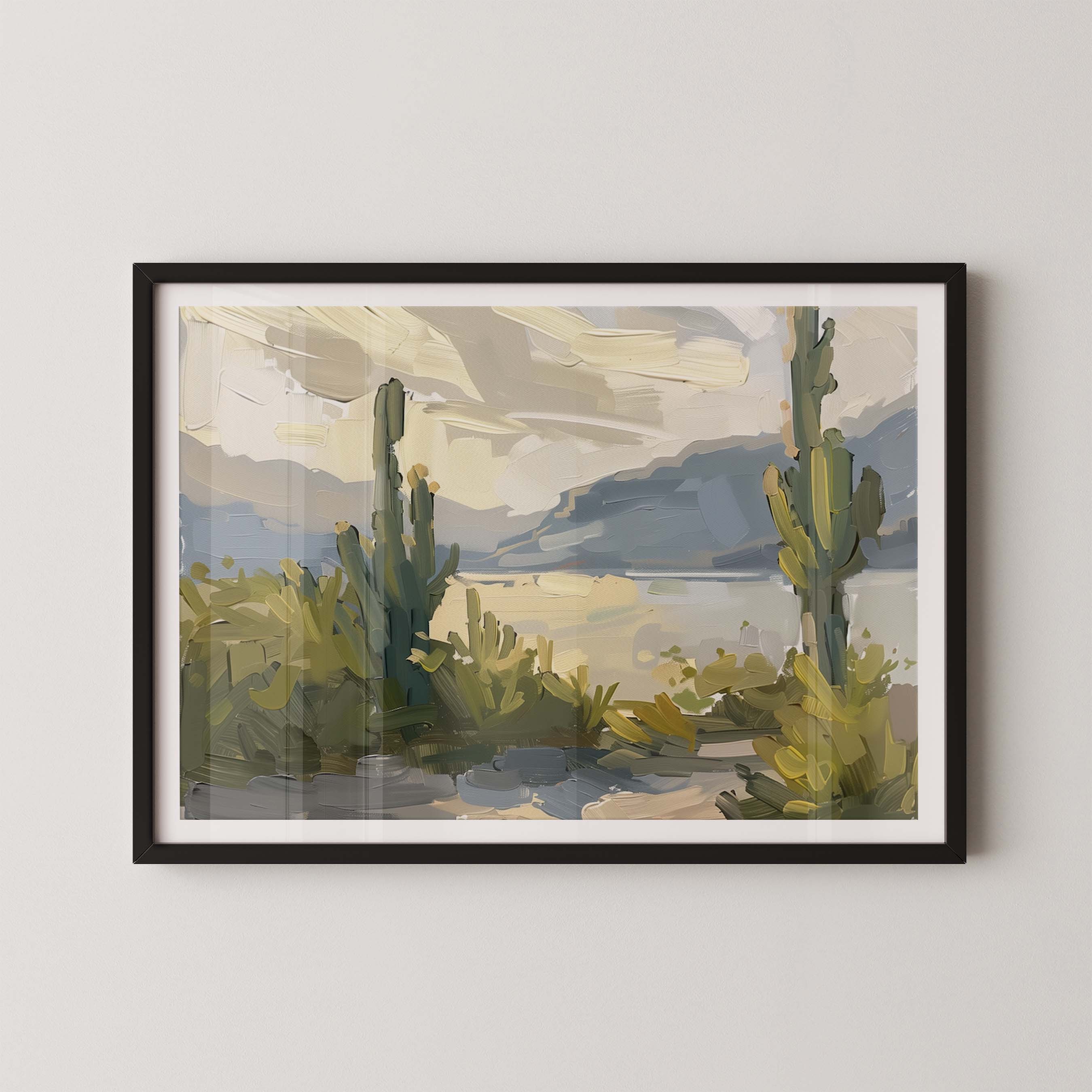 Desert Evening Horizontal