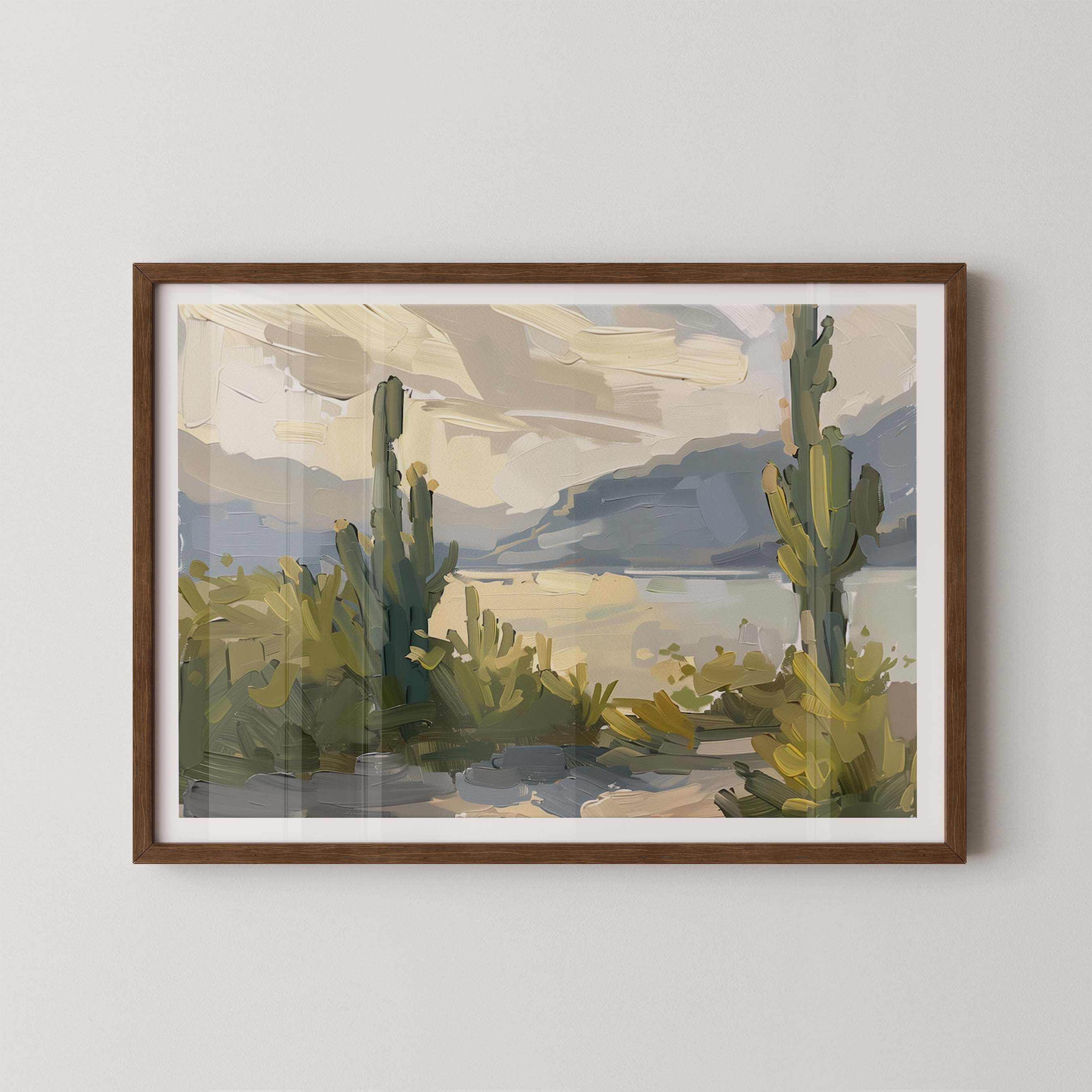 Desert Evening Horizontal
