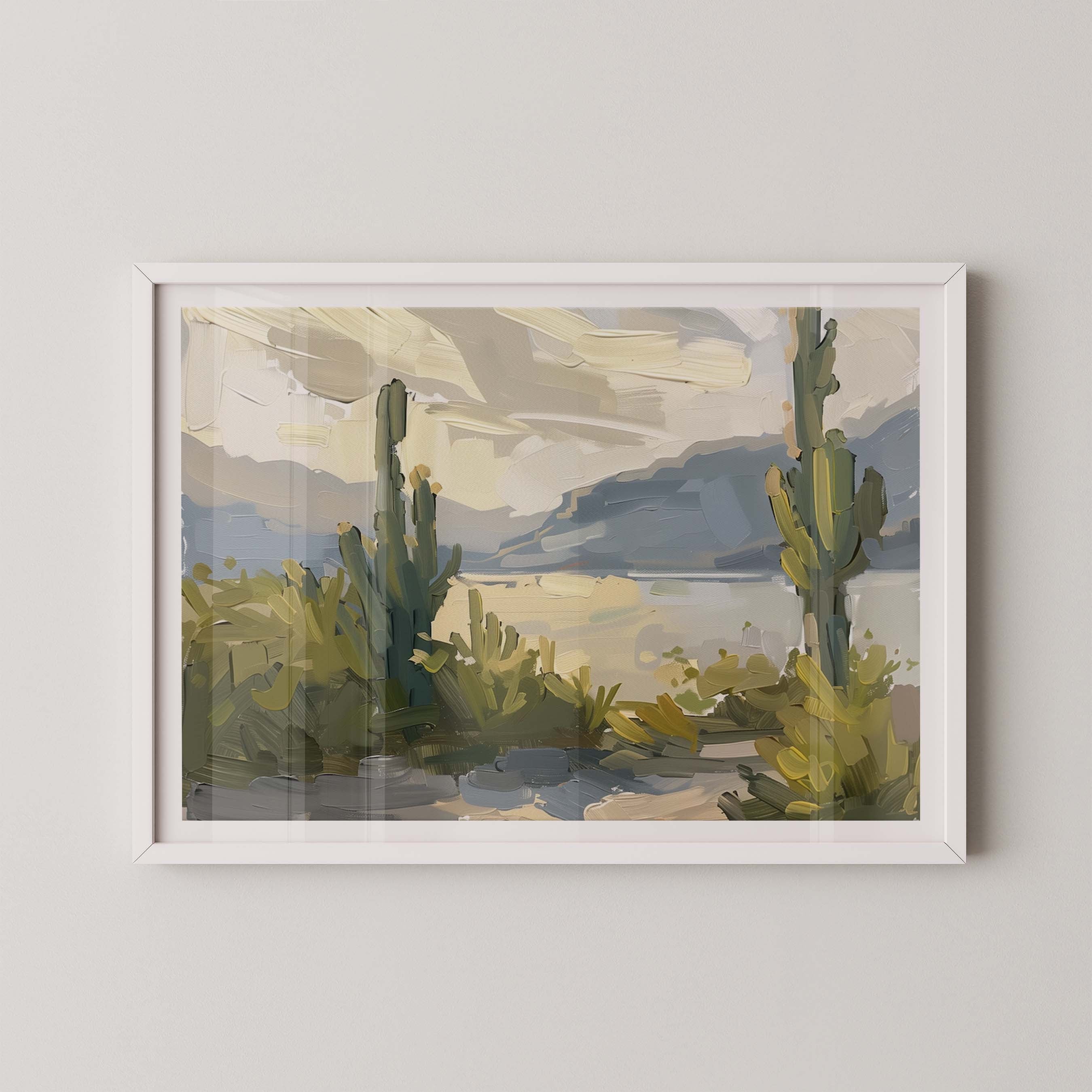 Desert Evening Horizontal