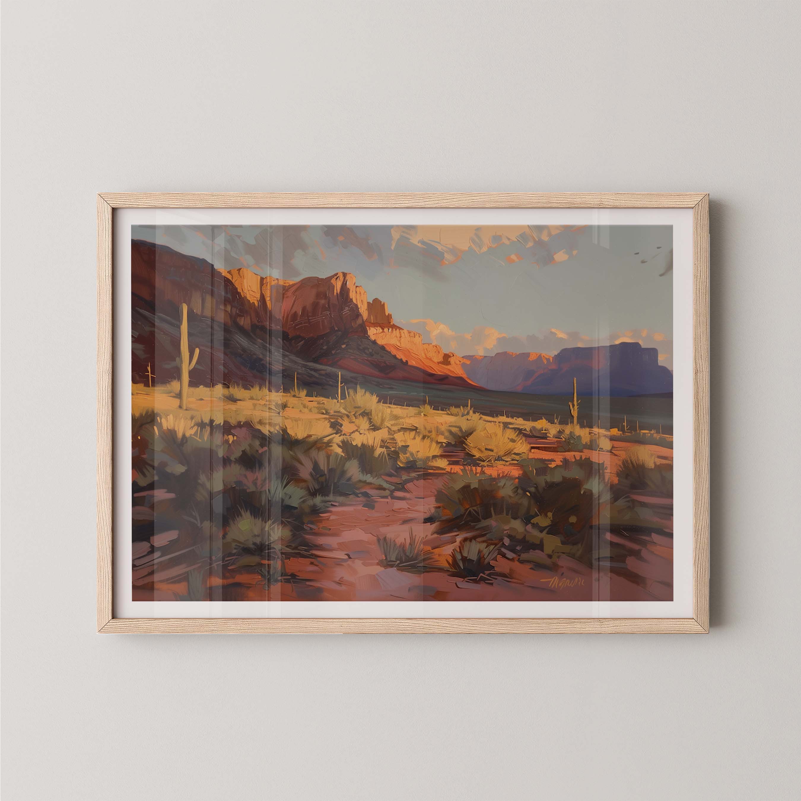 Evening Desertscape III