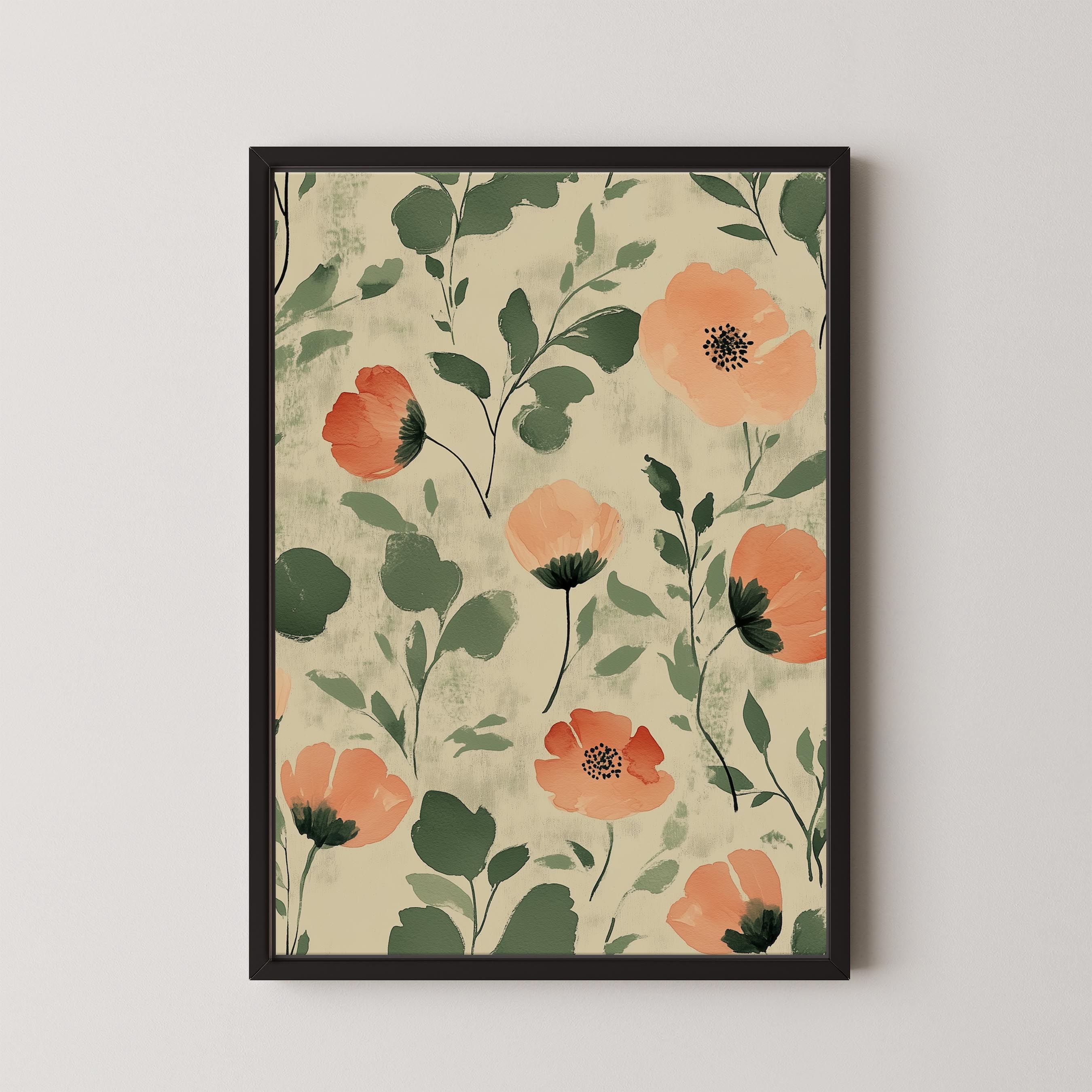 Floral Print I
