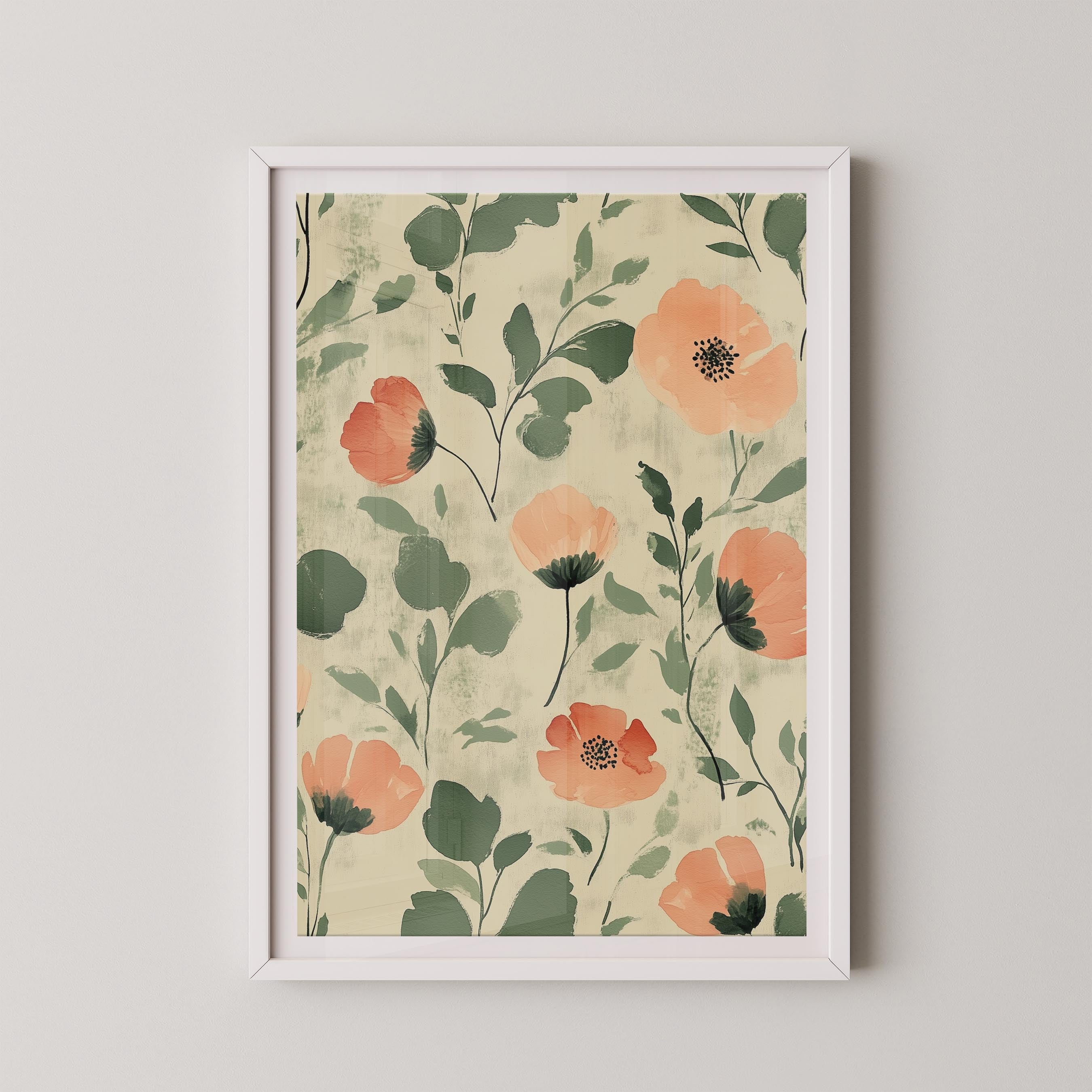 Floral Print I