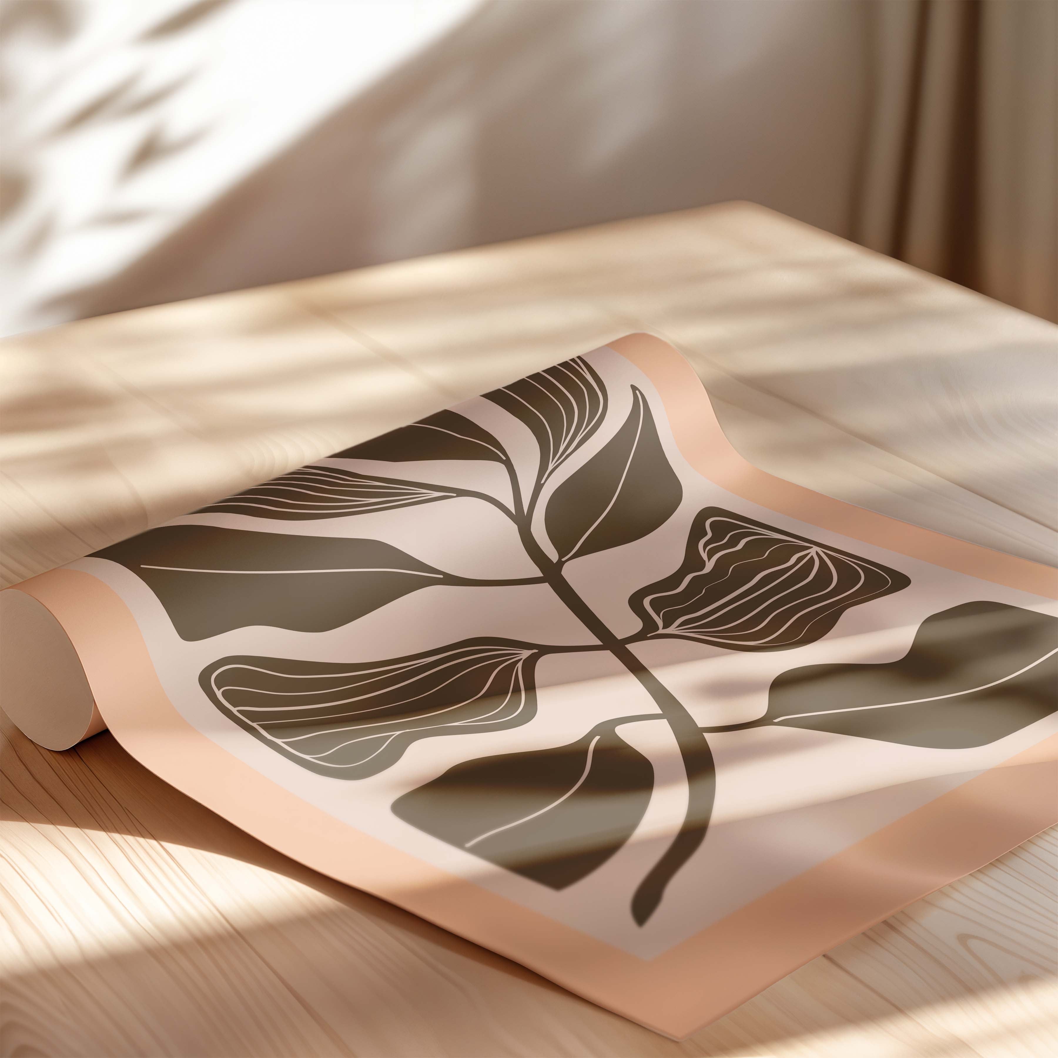 Folk Flowers I