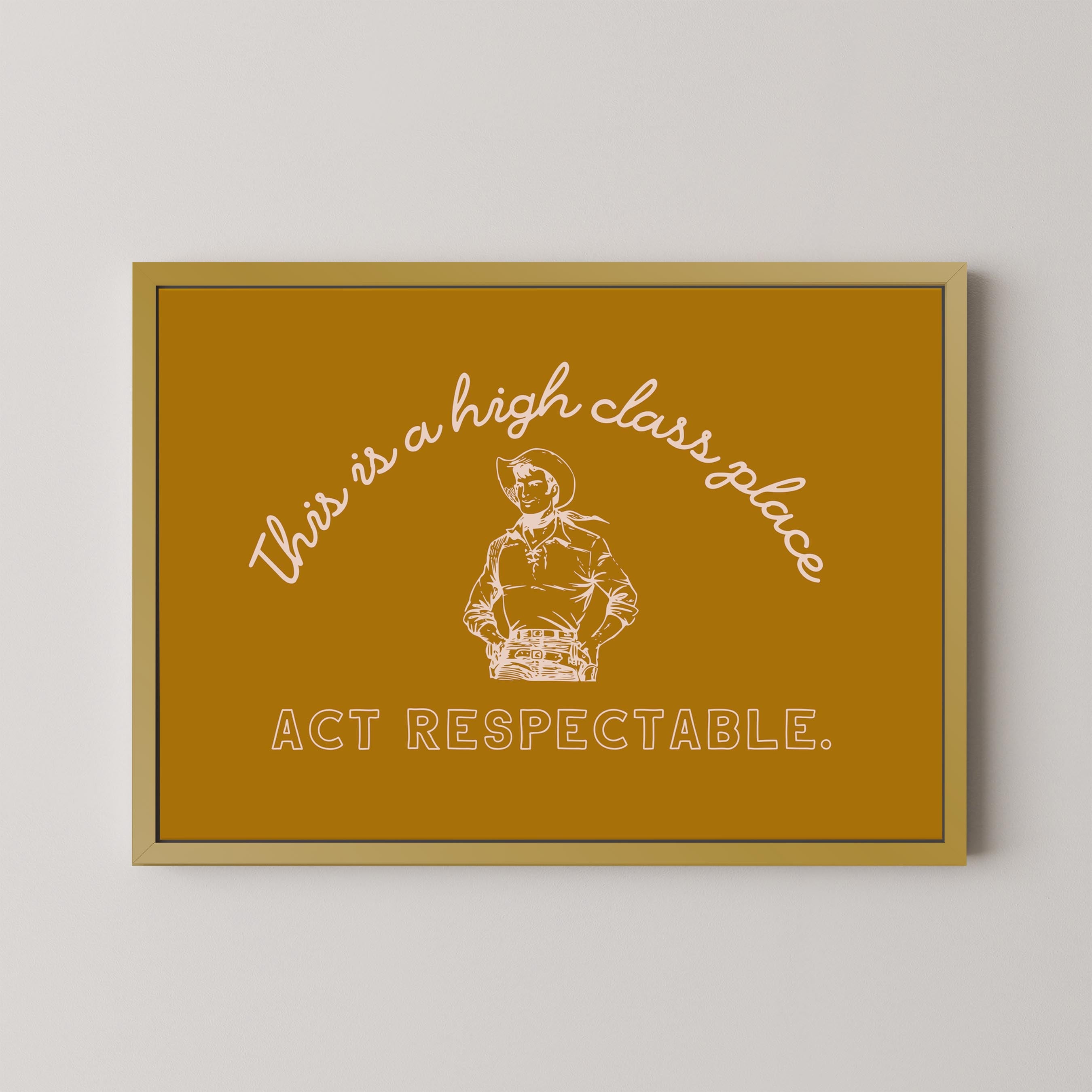 High Class Place in Gold