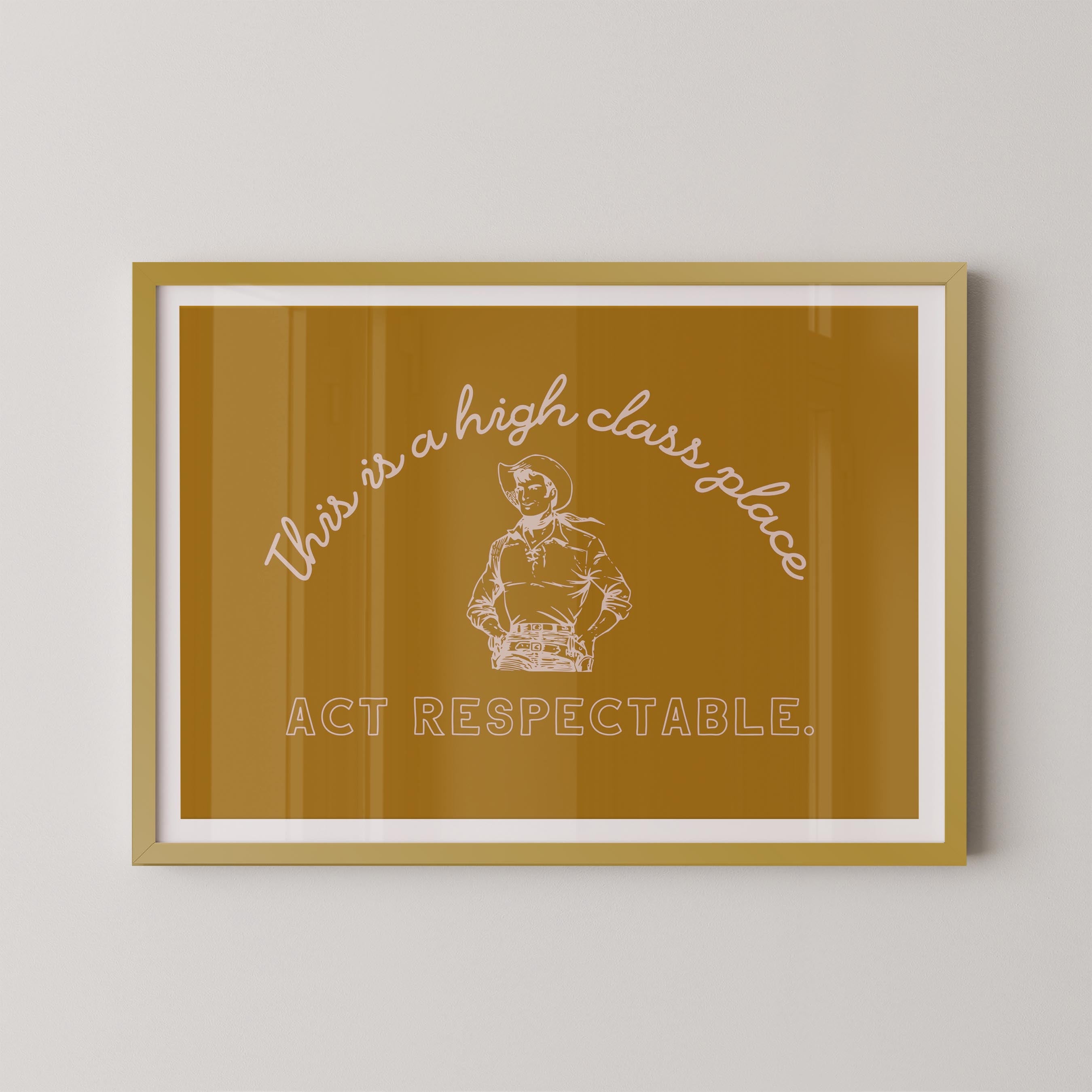 High Class Place in Gold