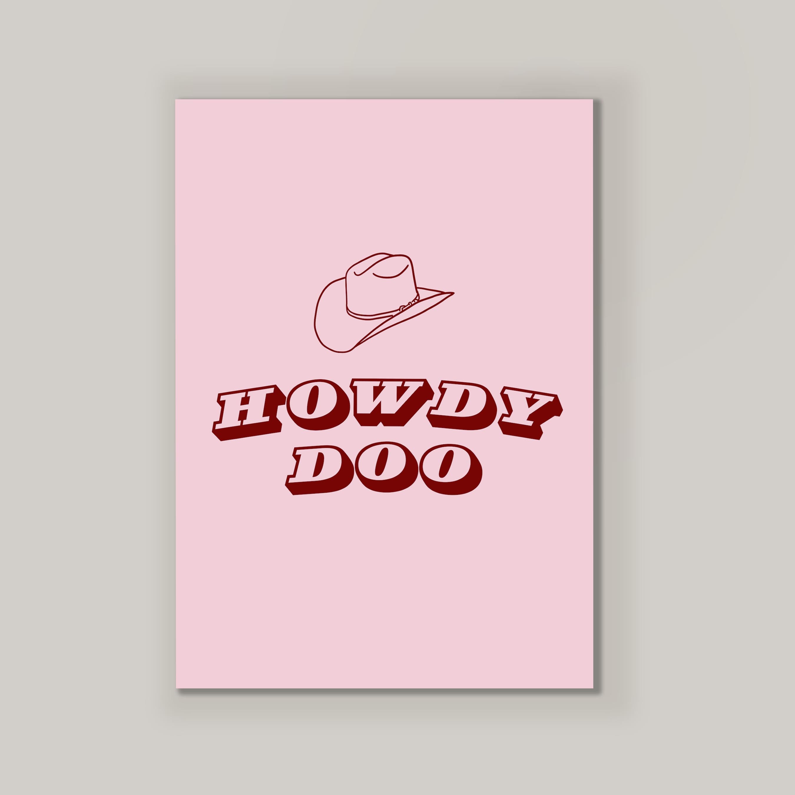 Howdy Doo in Pink