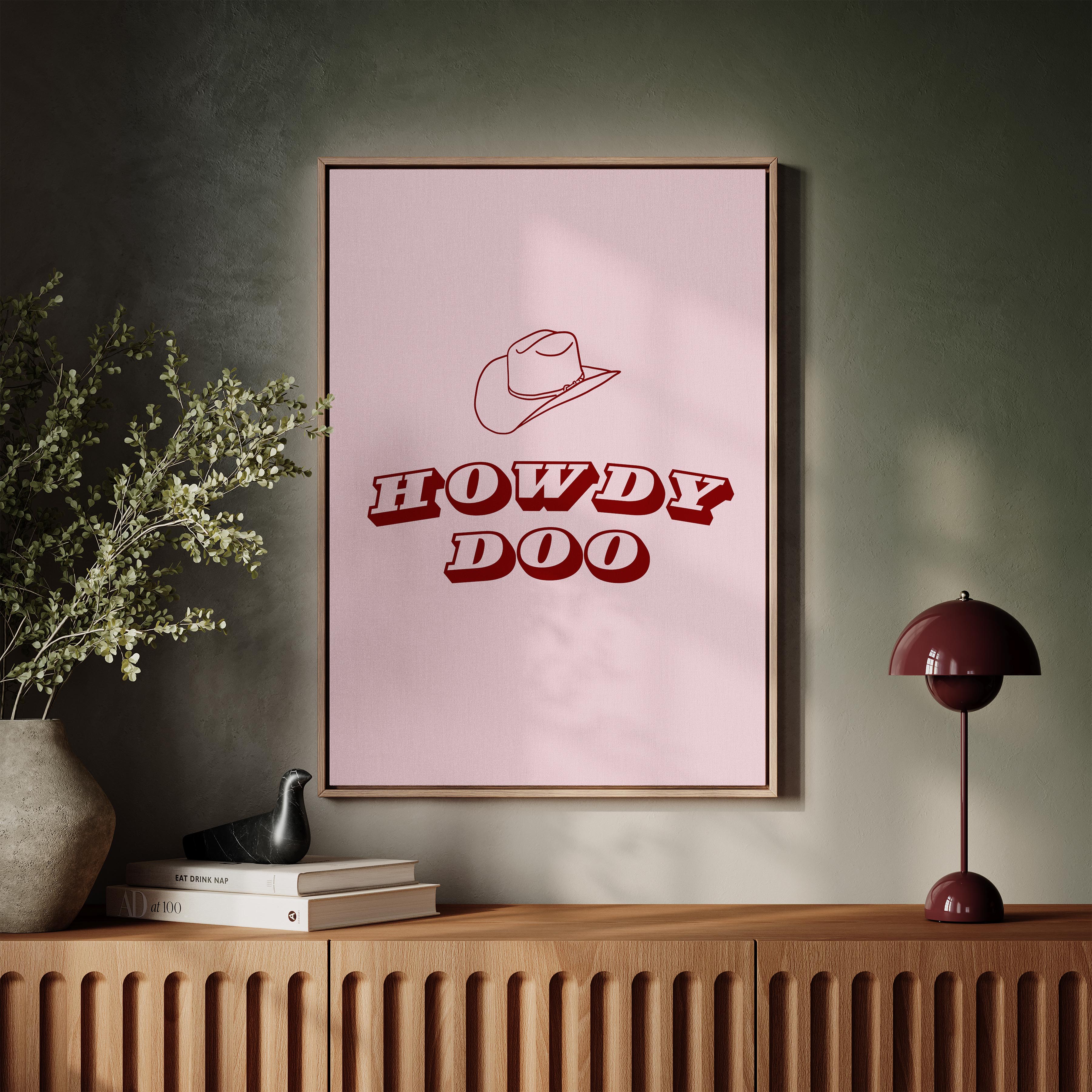Howdy Doo in Pink