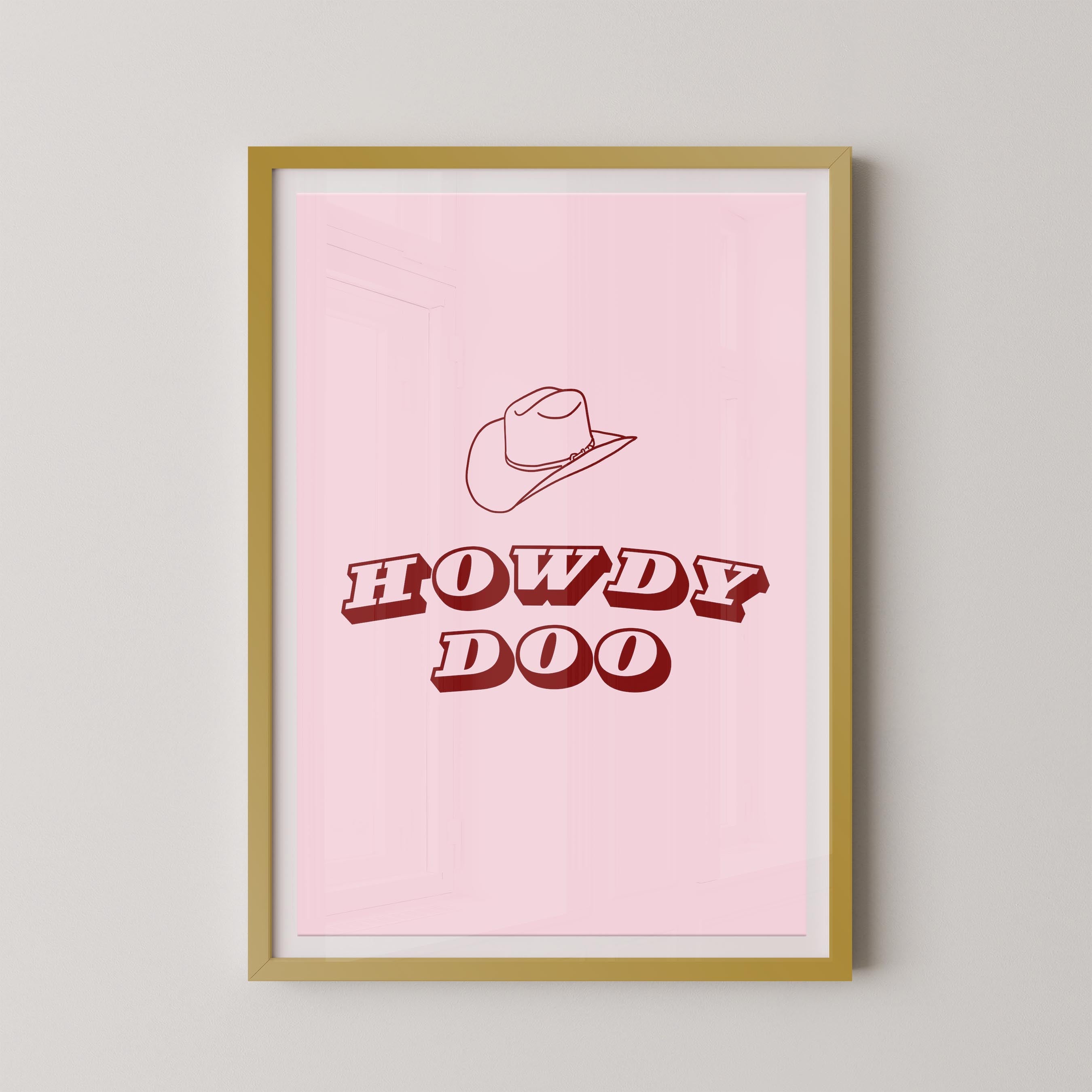 Howdy Doo in Pink