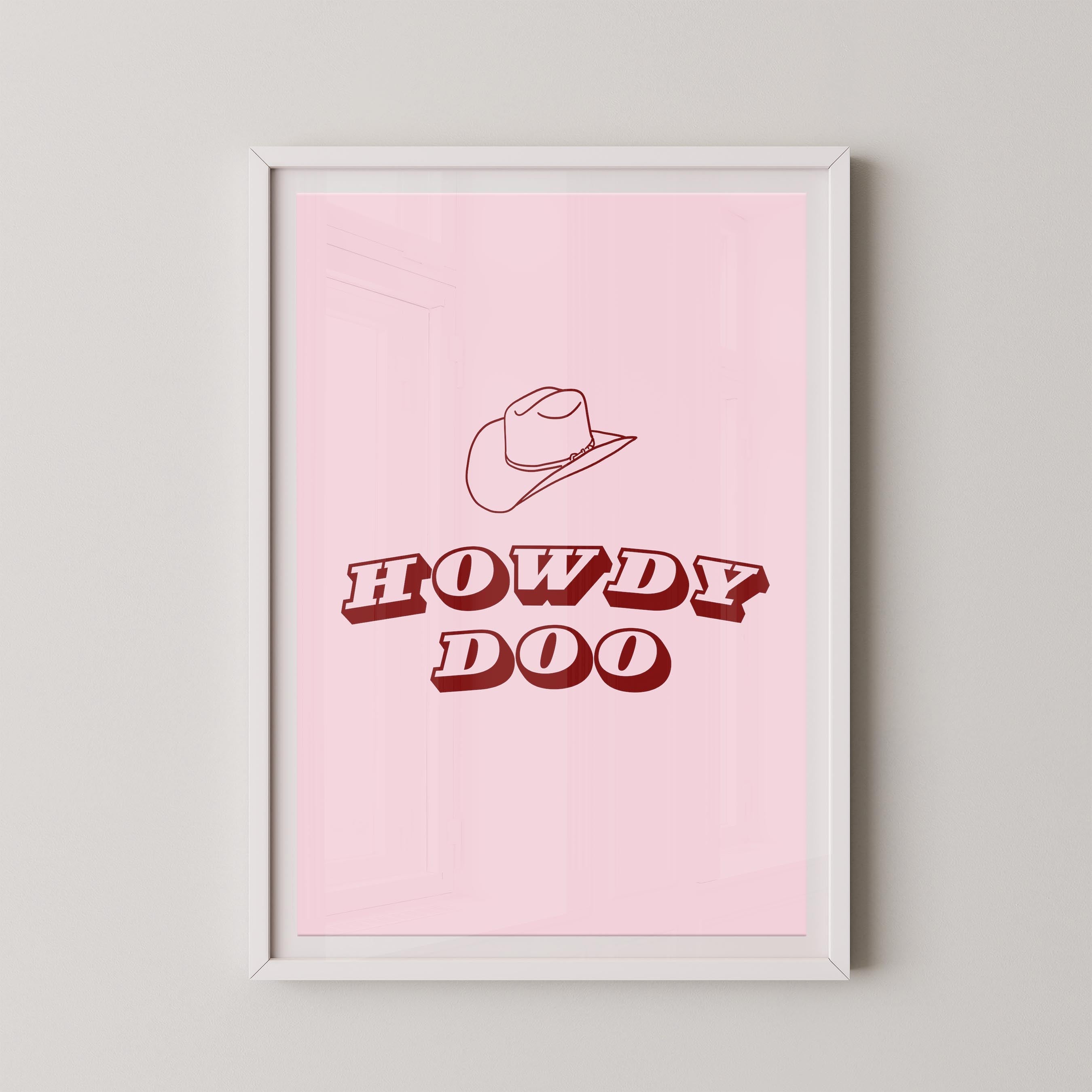 Howdy Doo in Pink