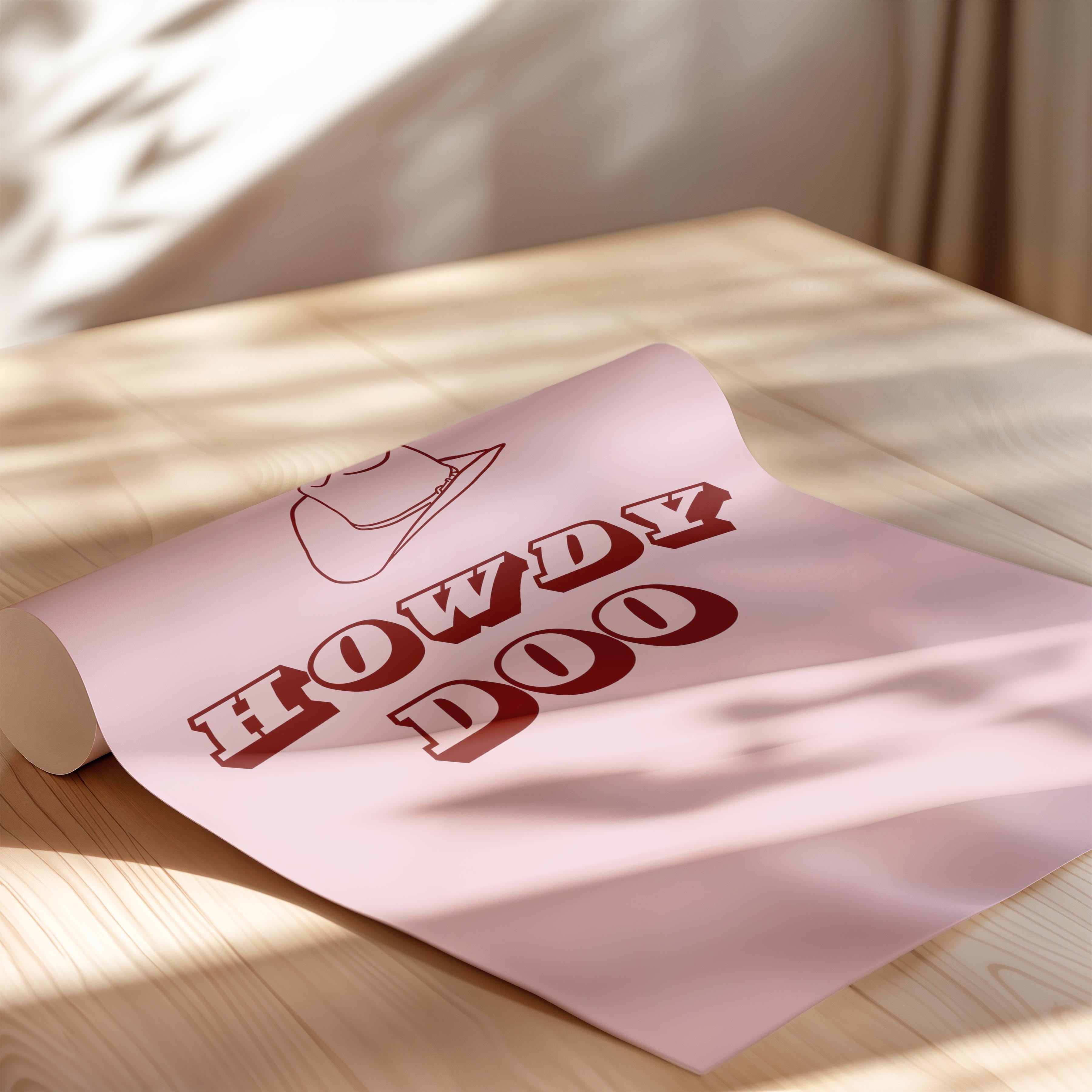 Howdy Doo in Pink