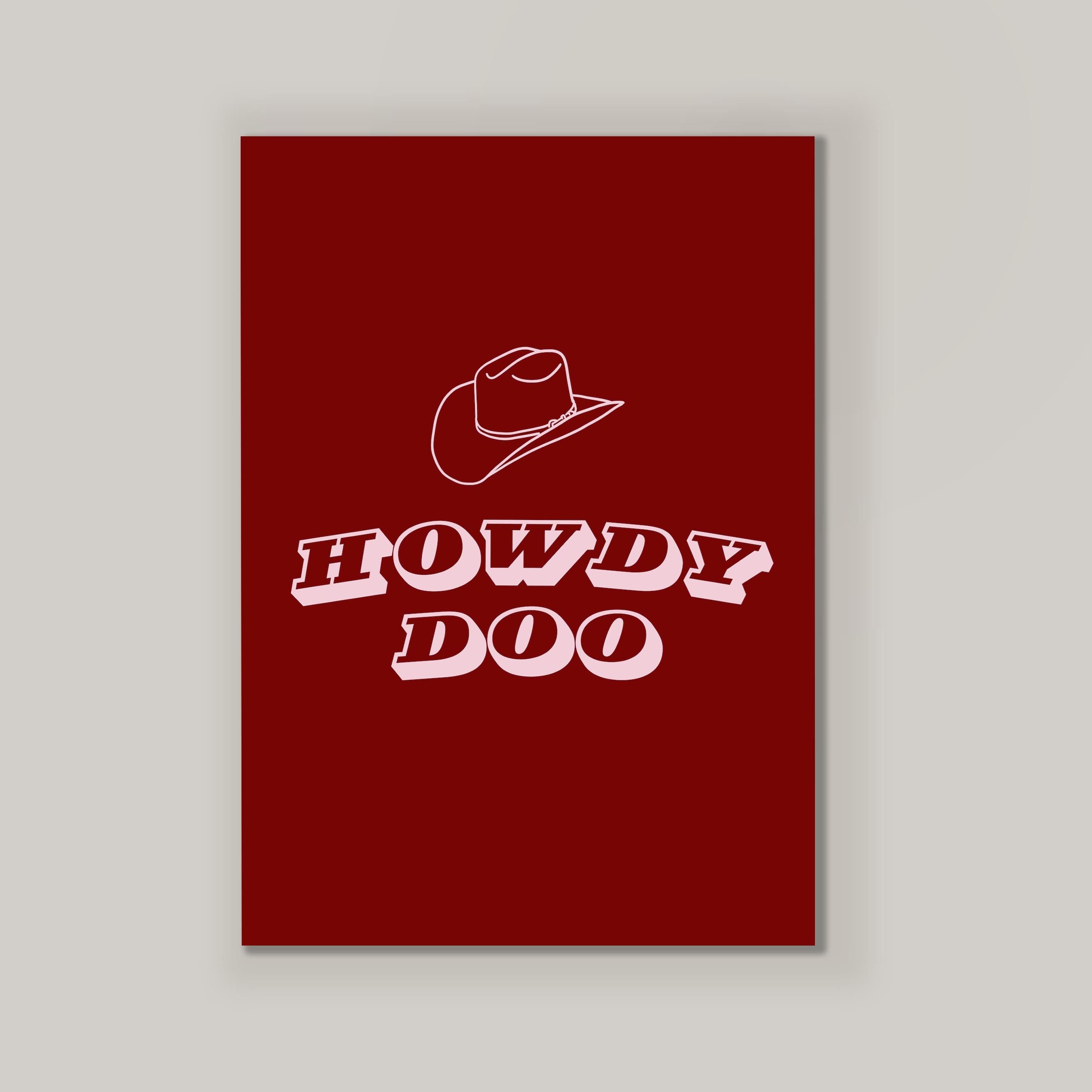 Howdy Doo in Red