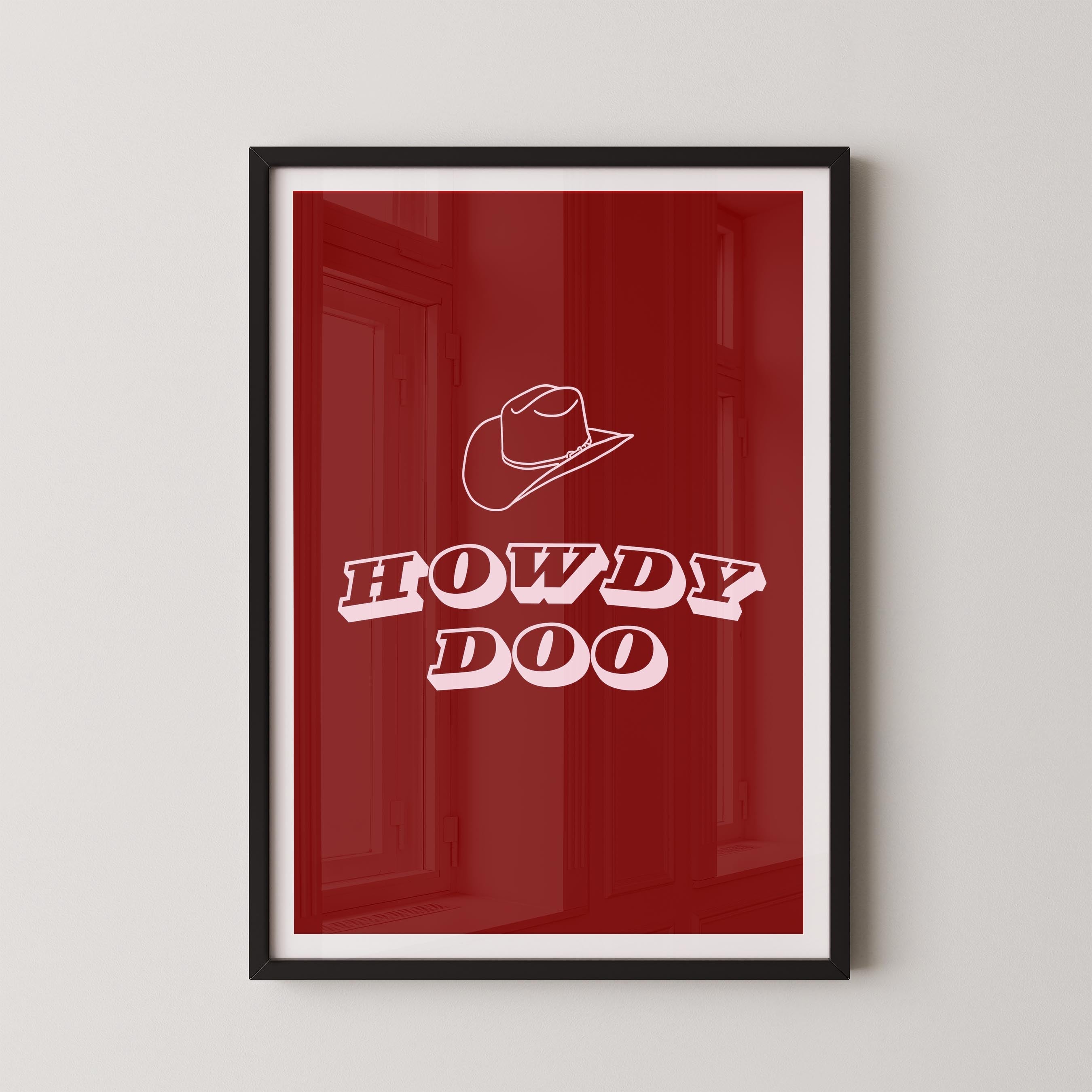 Howdy Doo in Red