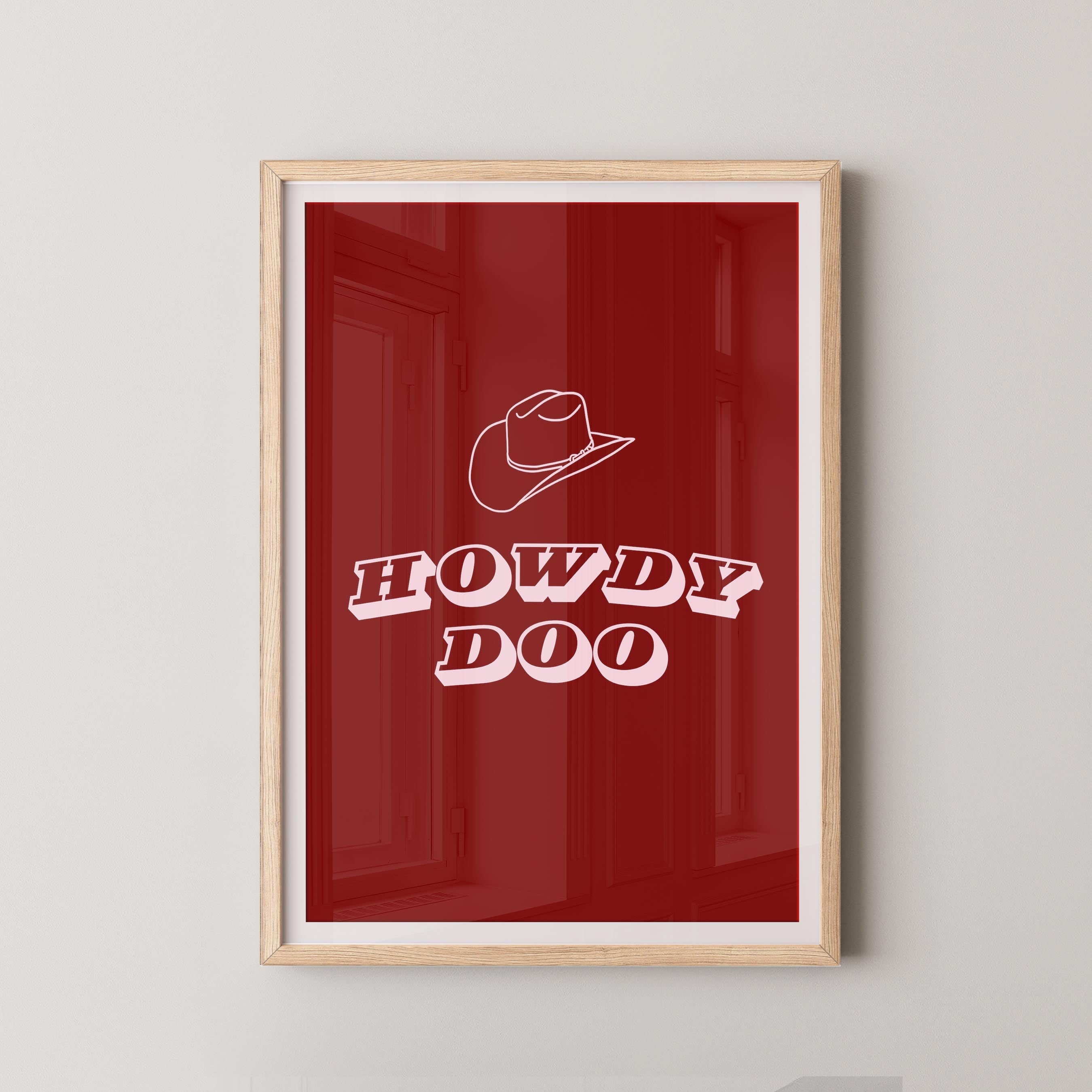 Howdy Doo in Red