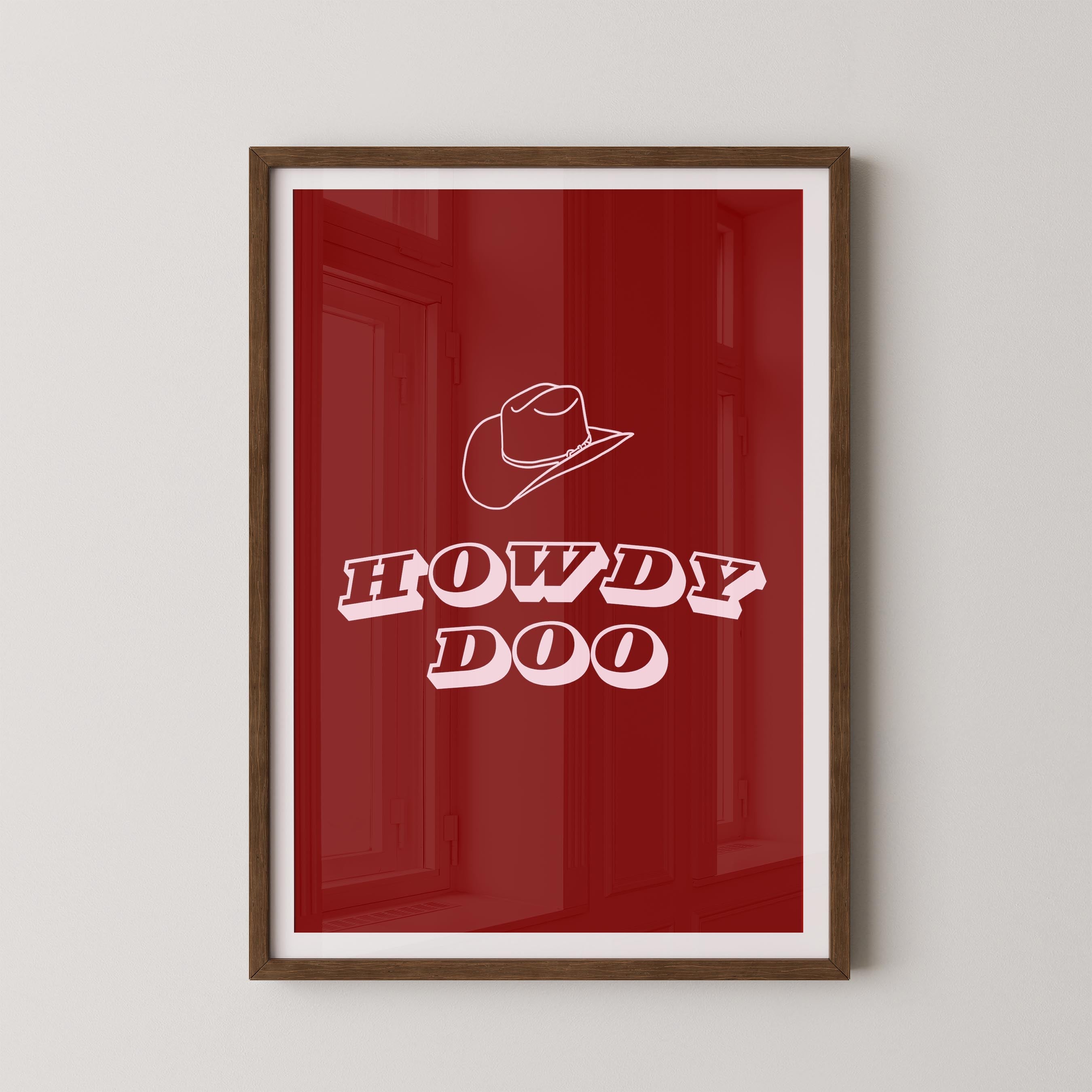 Howdy Doo in Red