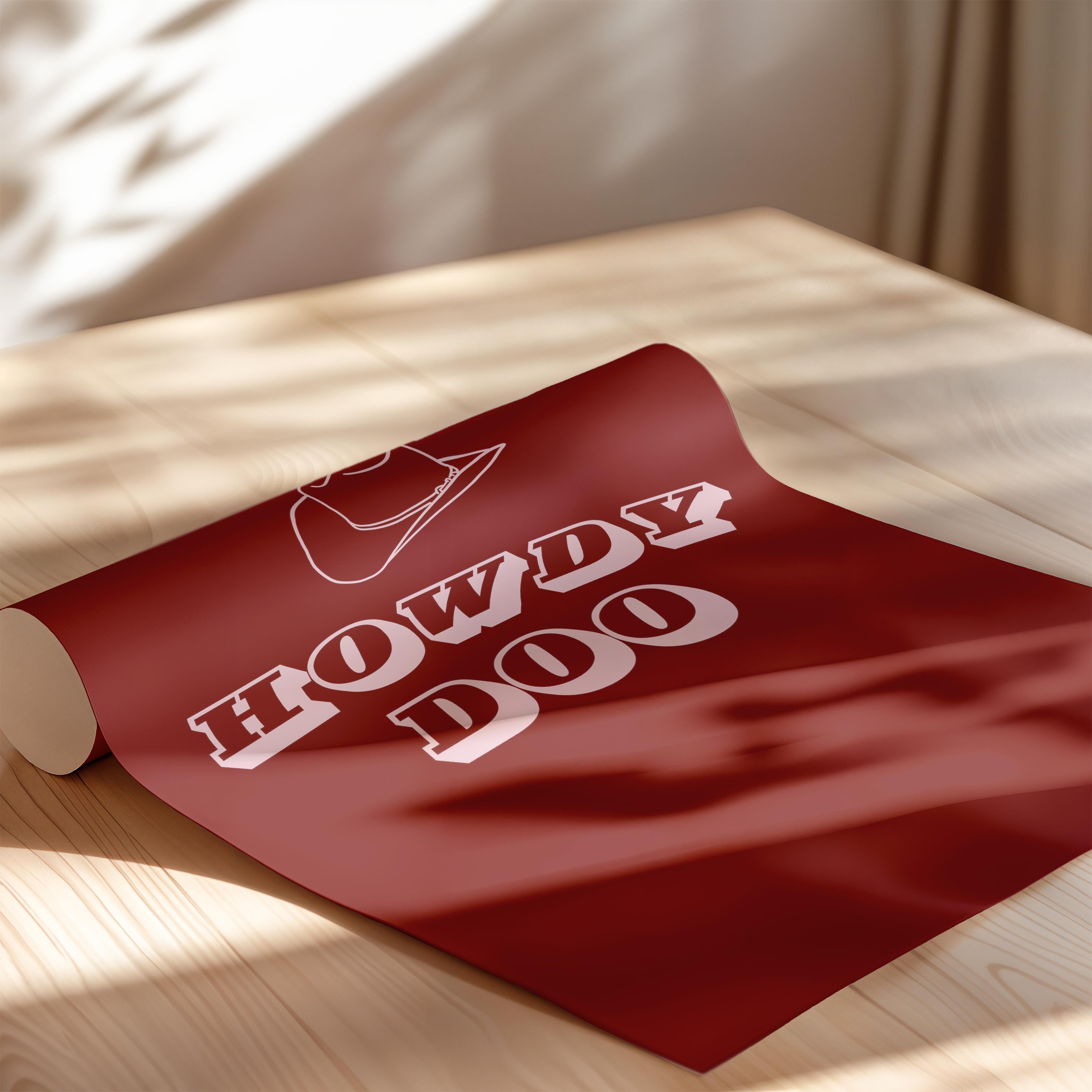 Howdy Doo in Red