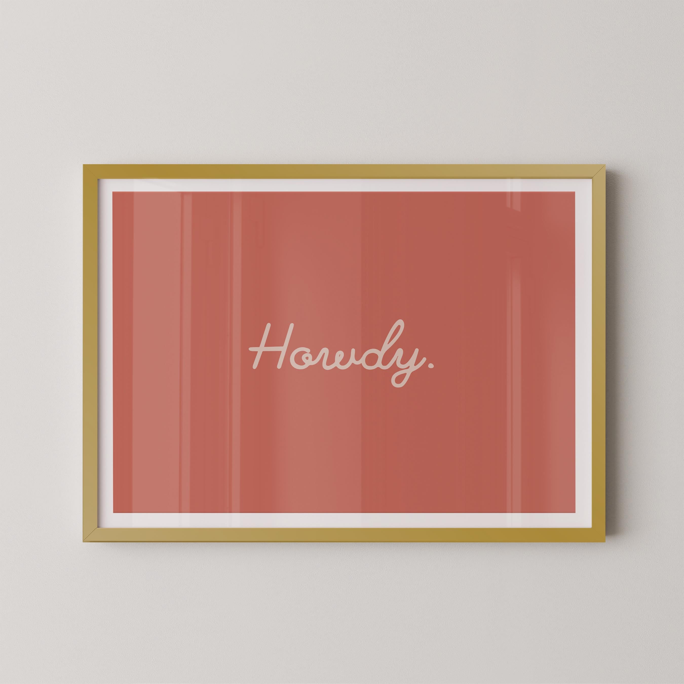 Howdy in Pink