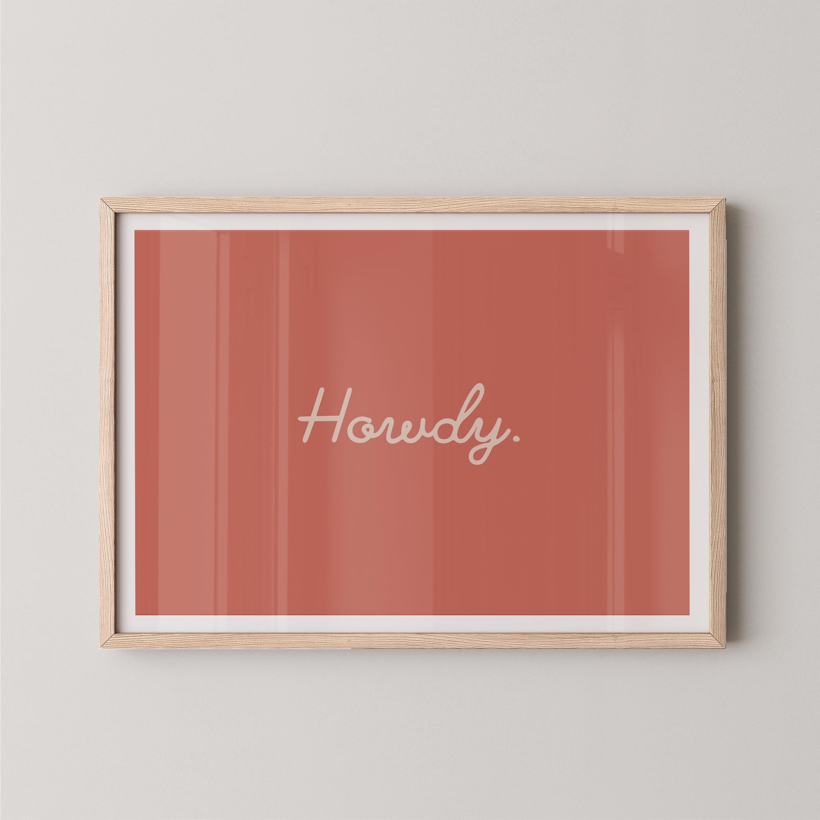 Howdy in Pink