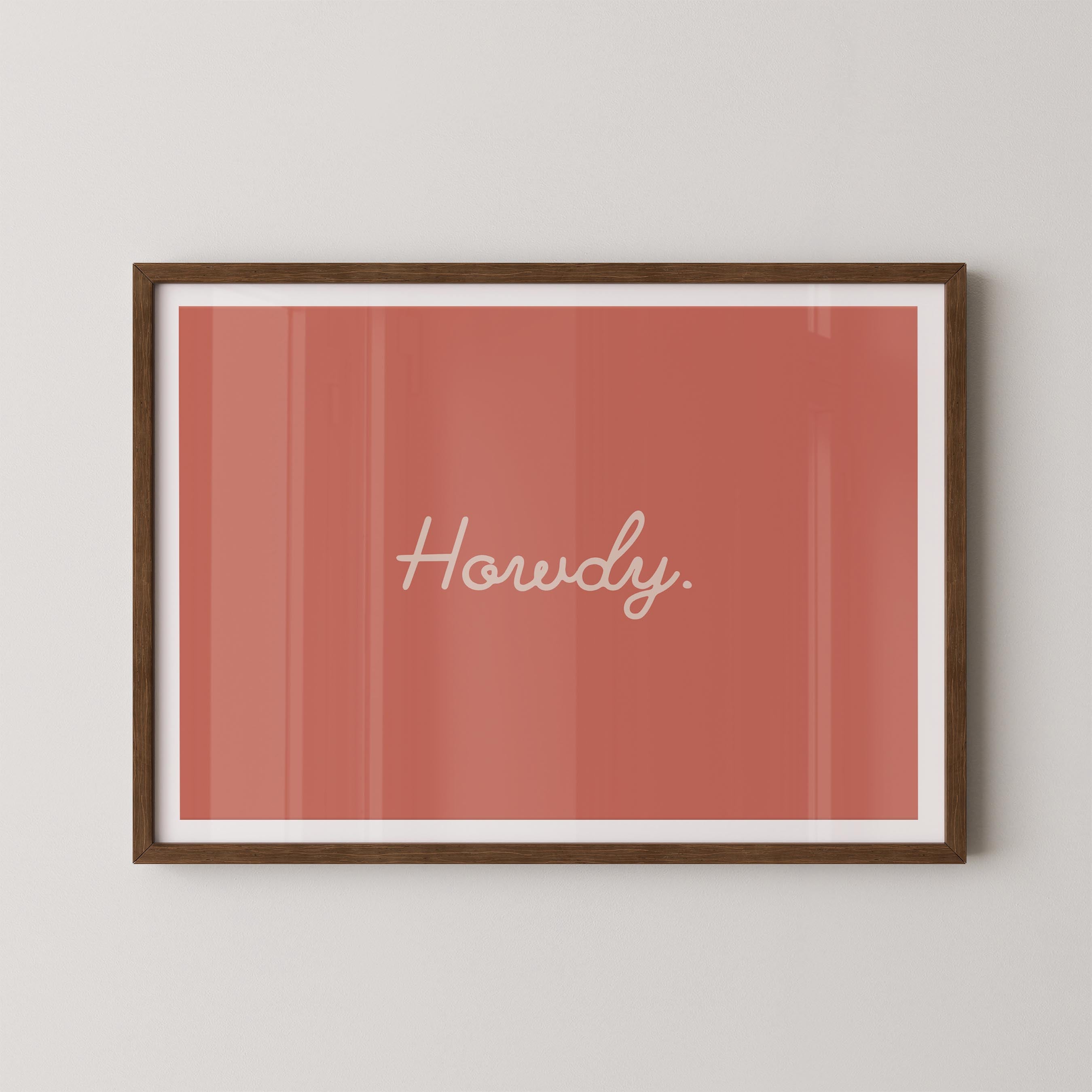 Howdy in Pink