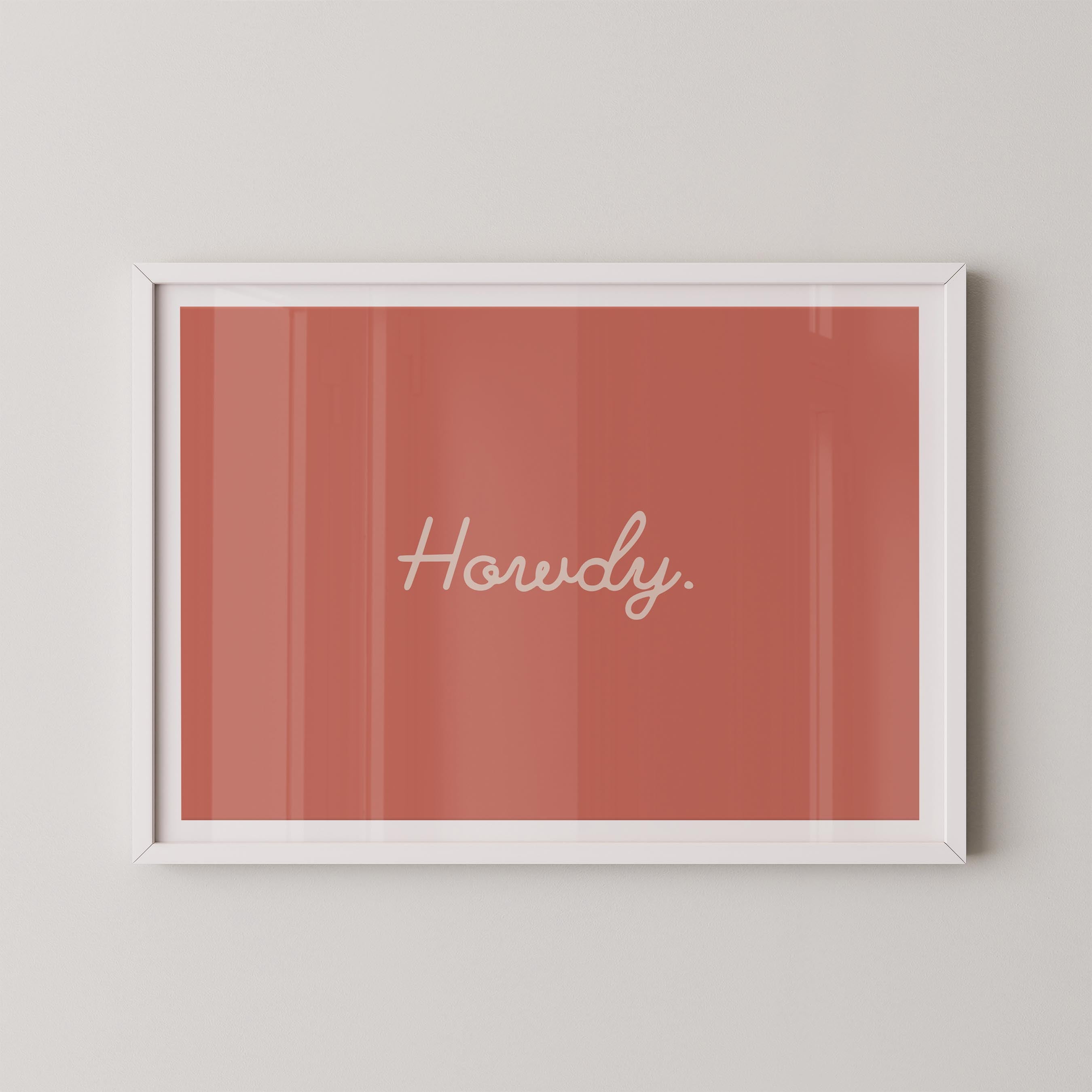 Howdy in Pink