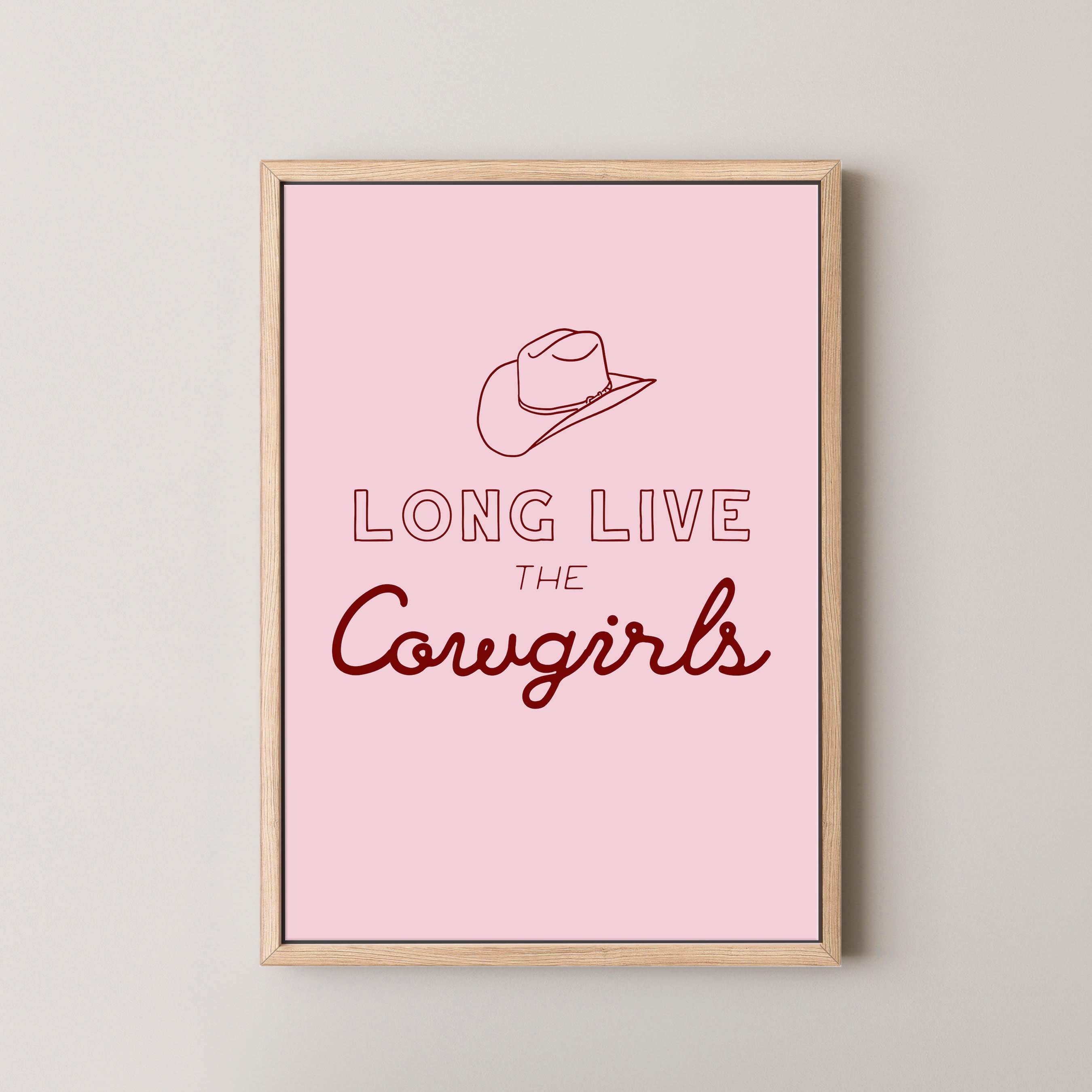 Long Live the Cowgirls in Pink