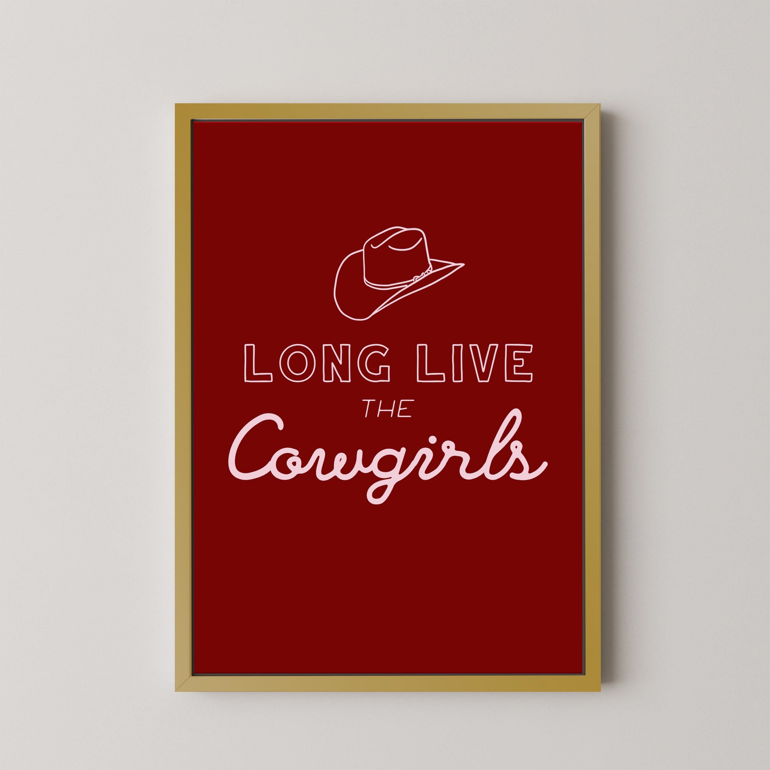 Long Live the Cowgirls in Red