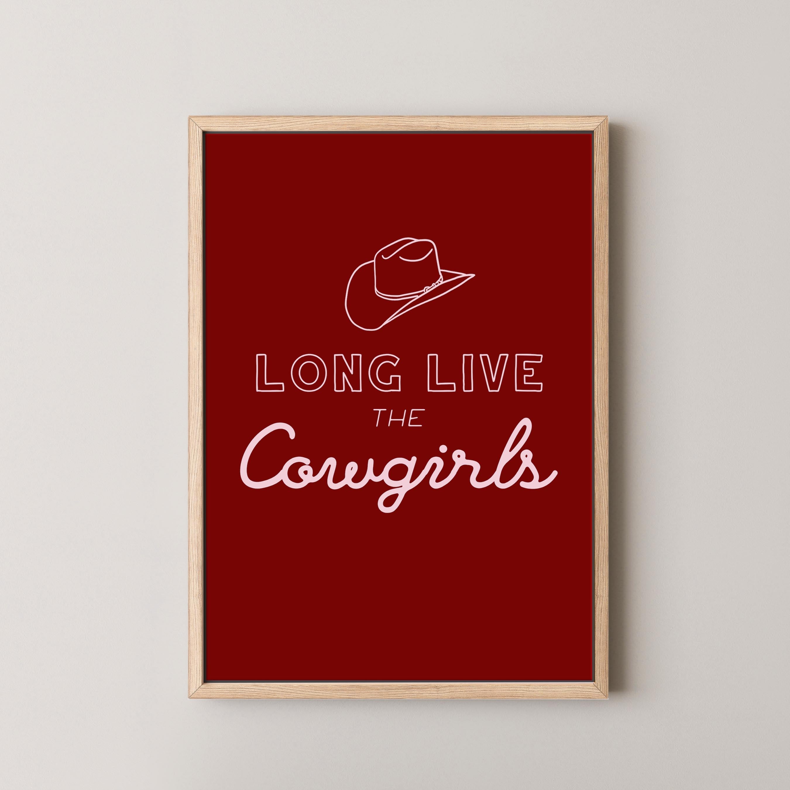 Long Live the Cowgirls in Red