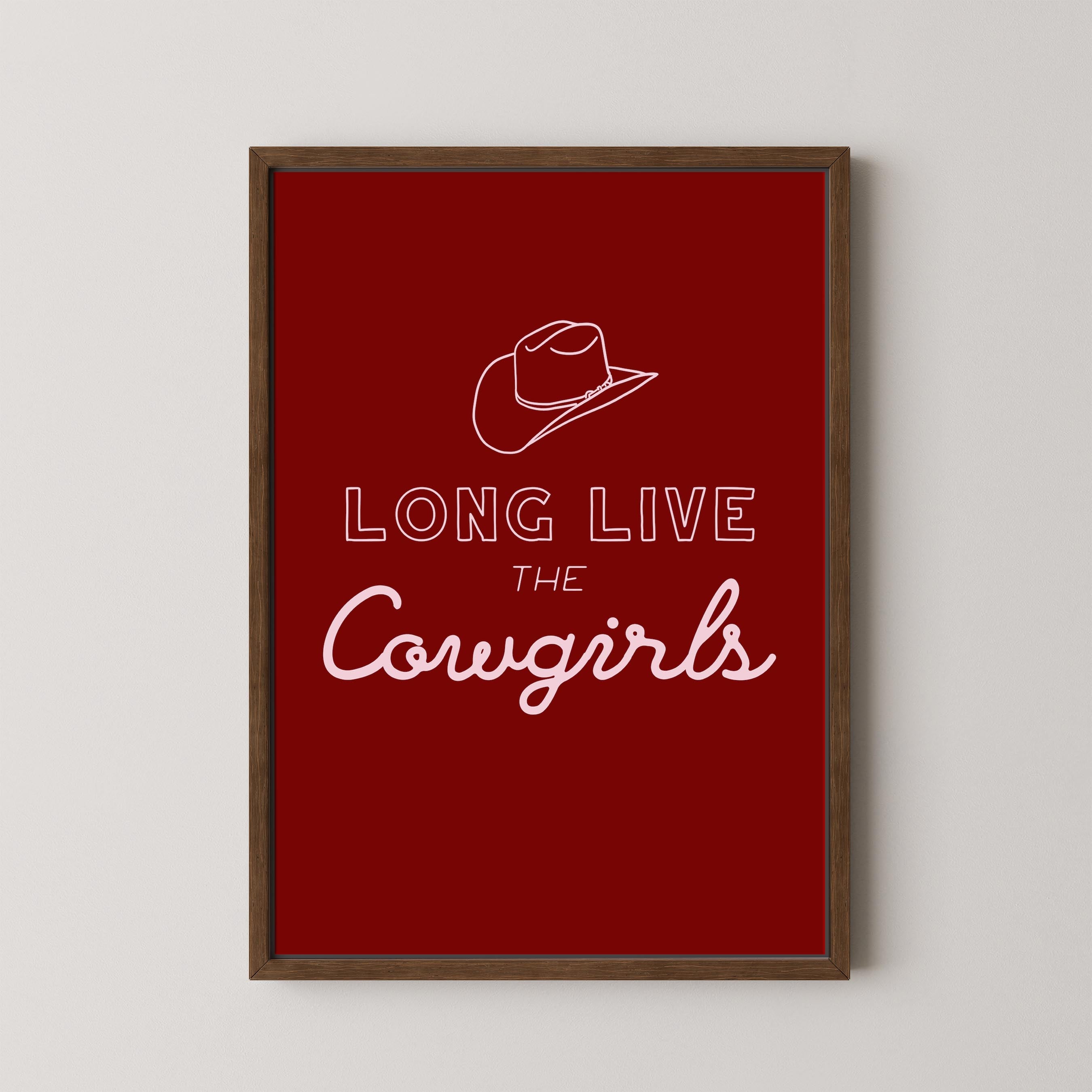 Long Live the Cowgirls in Red
