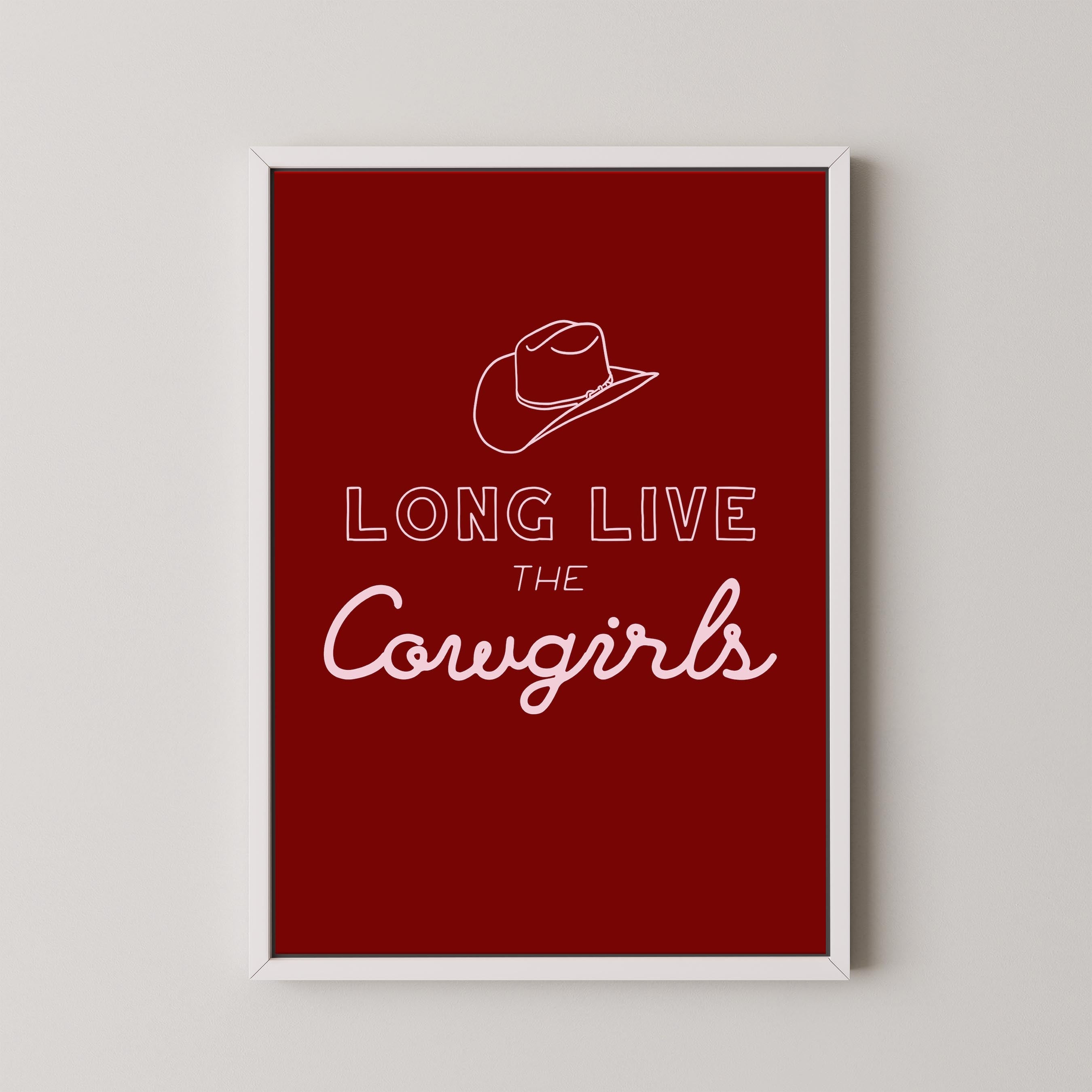 Long Live the Cowgirls in Red