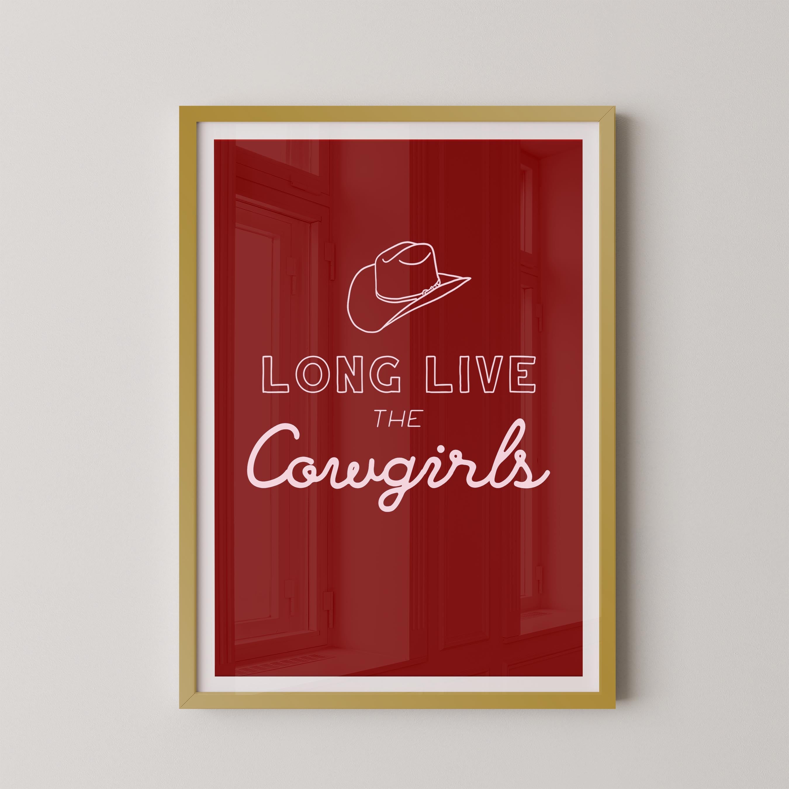 Long Live the Cowgirls in Red