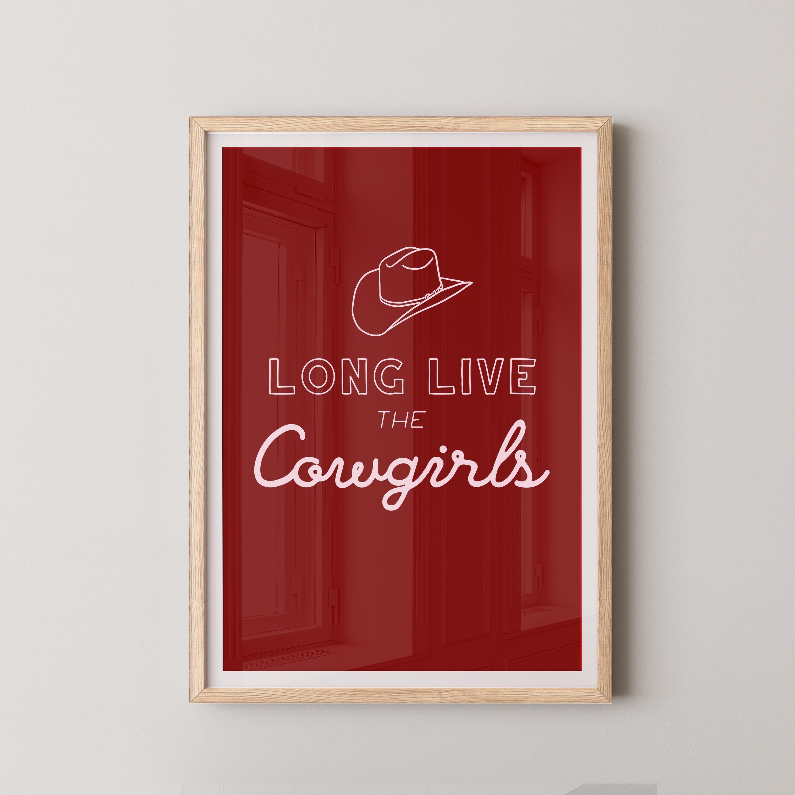 Long Live the Cowgirls in Red
