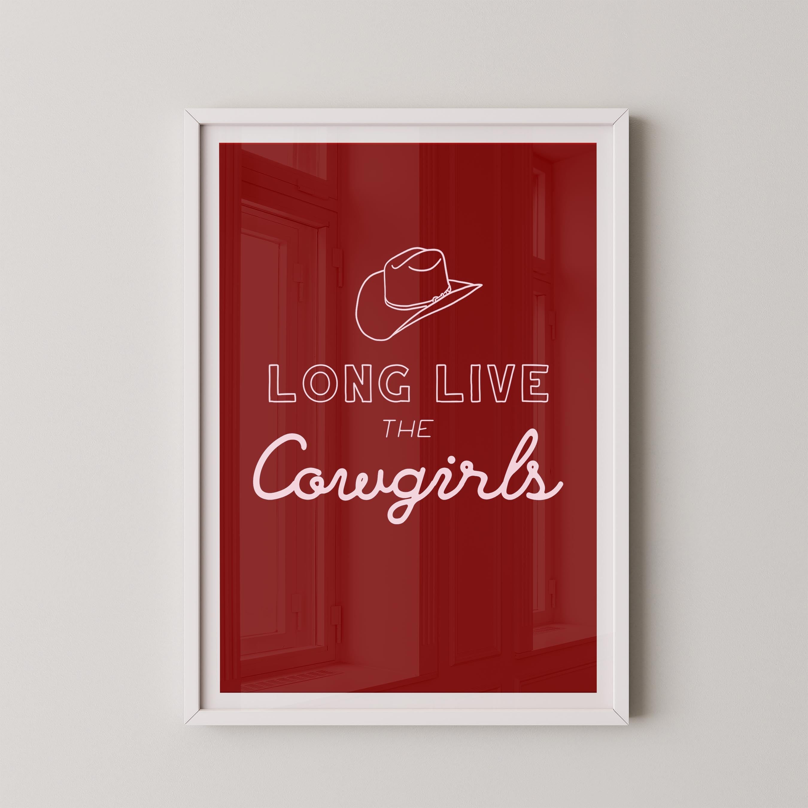 Long Live the Cowgirls in Red