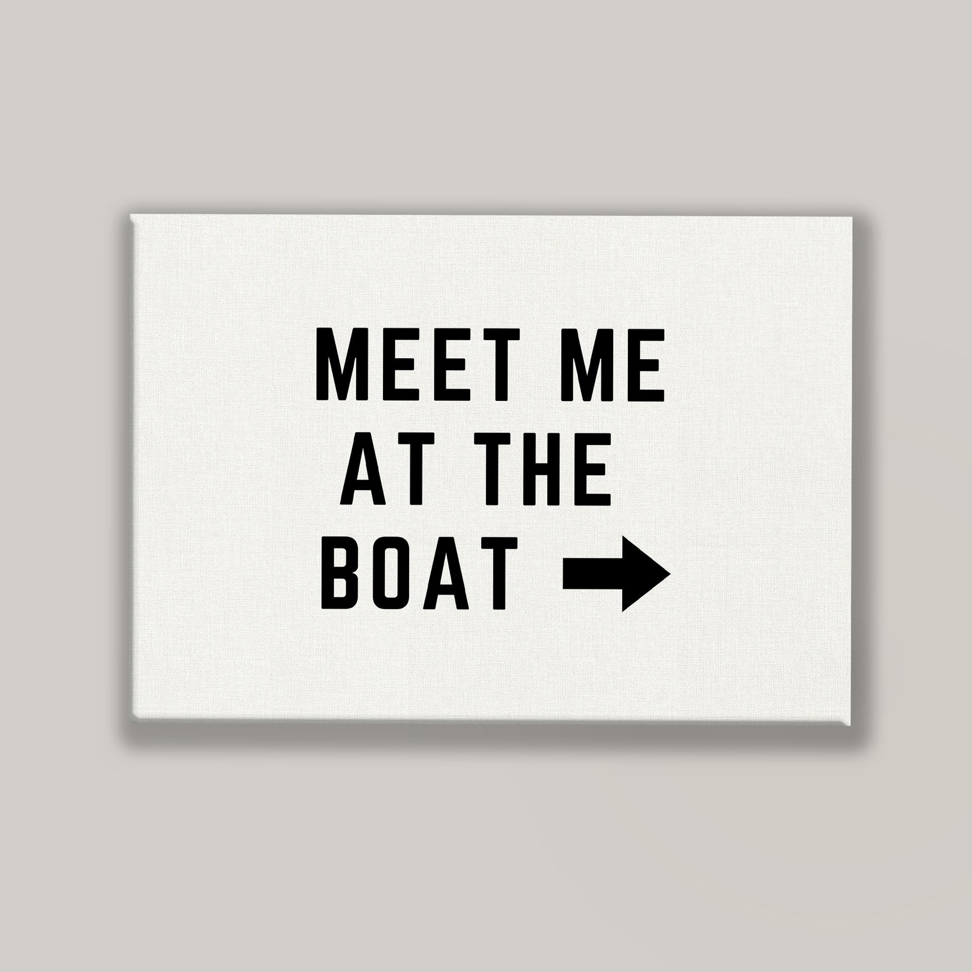Meet Me at the Boat Horizontal