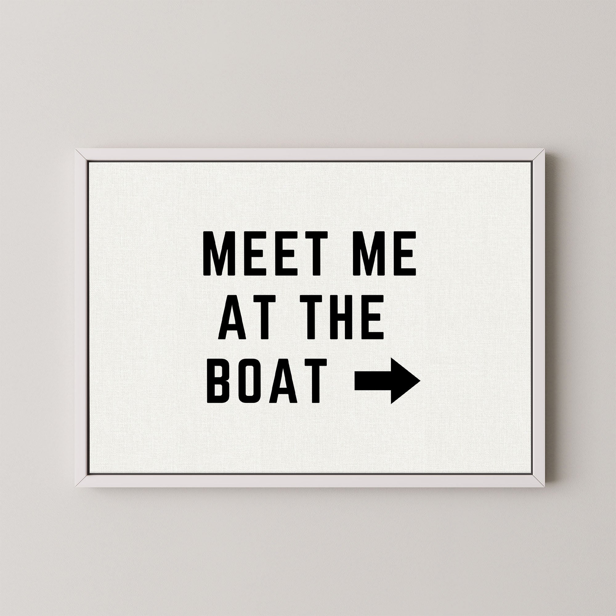 Meet Me at the Boat Horizontal