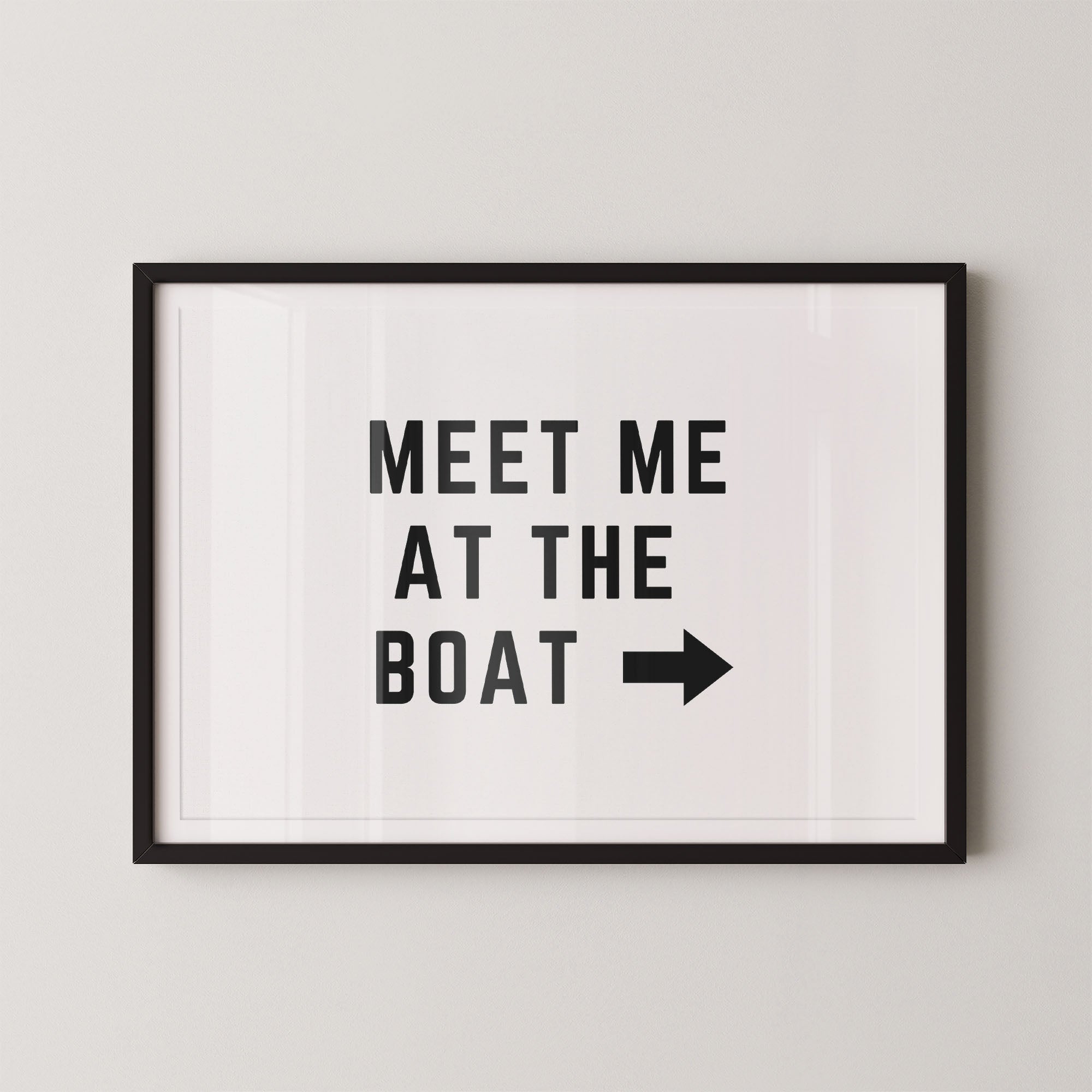 Meet Me at the Boat Horizontal