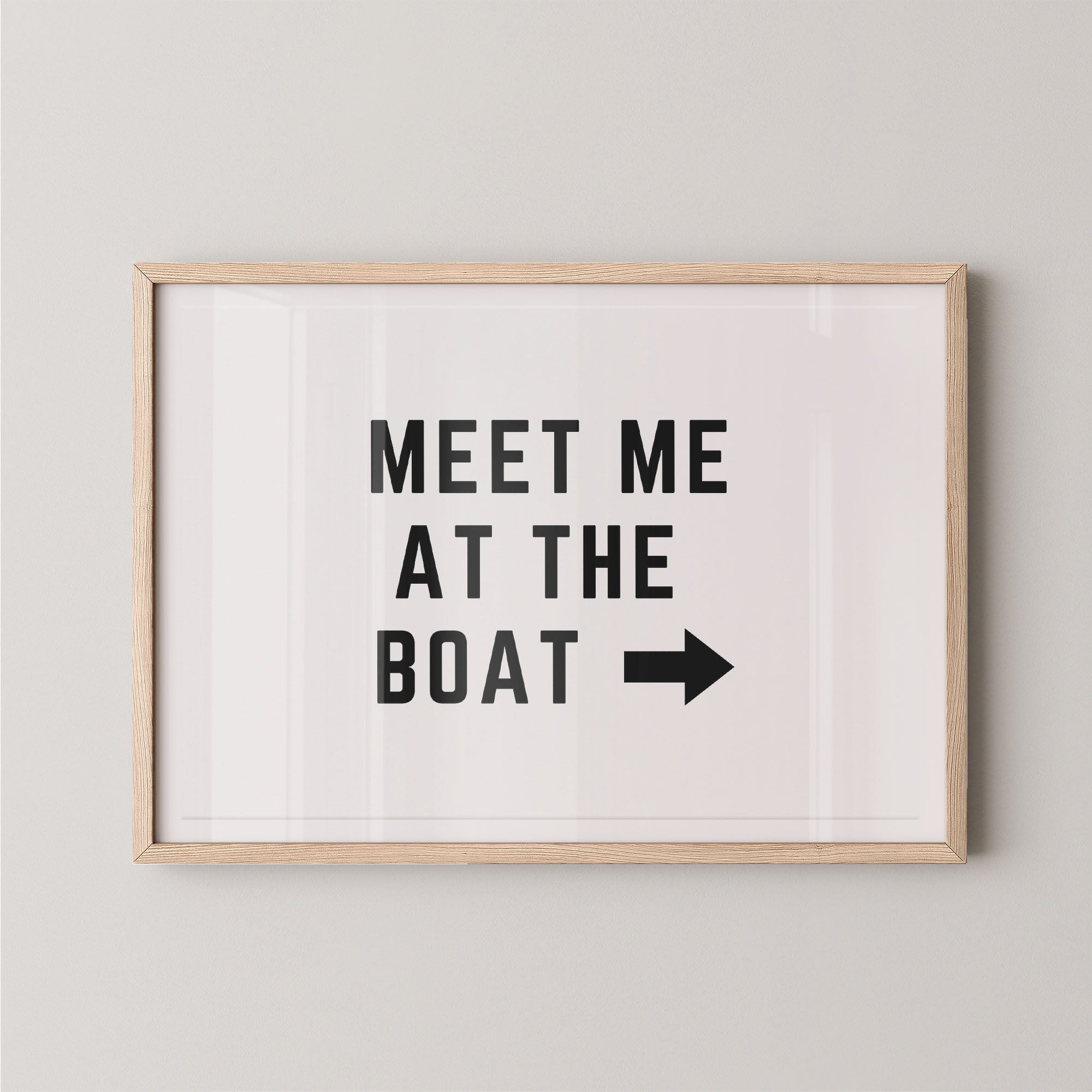 Meet Me at the Boat Horizontal