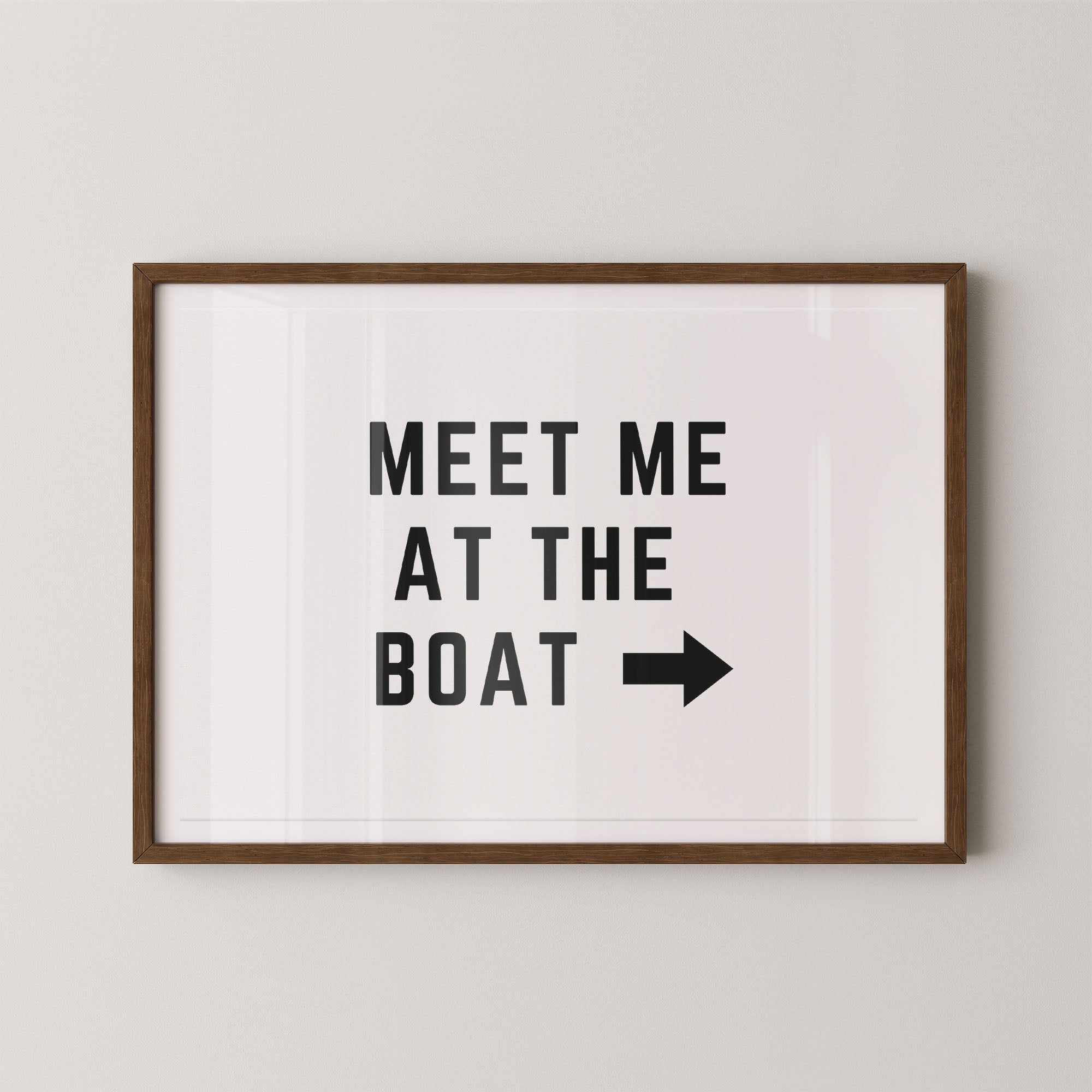 Meet Me at the Boat Horizontal