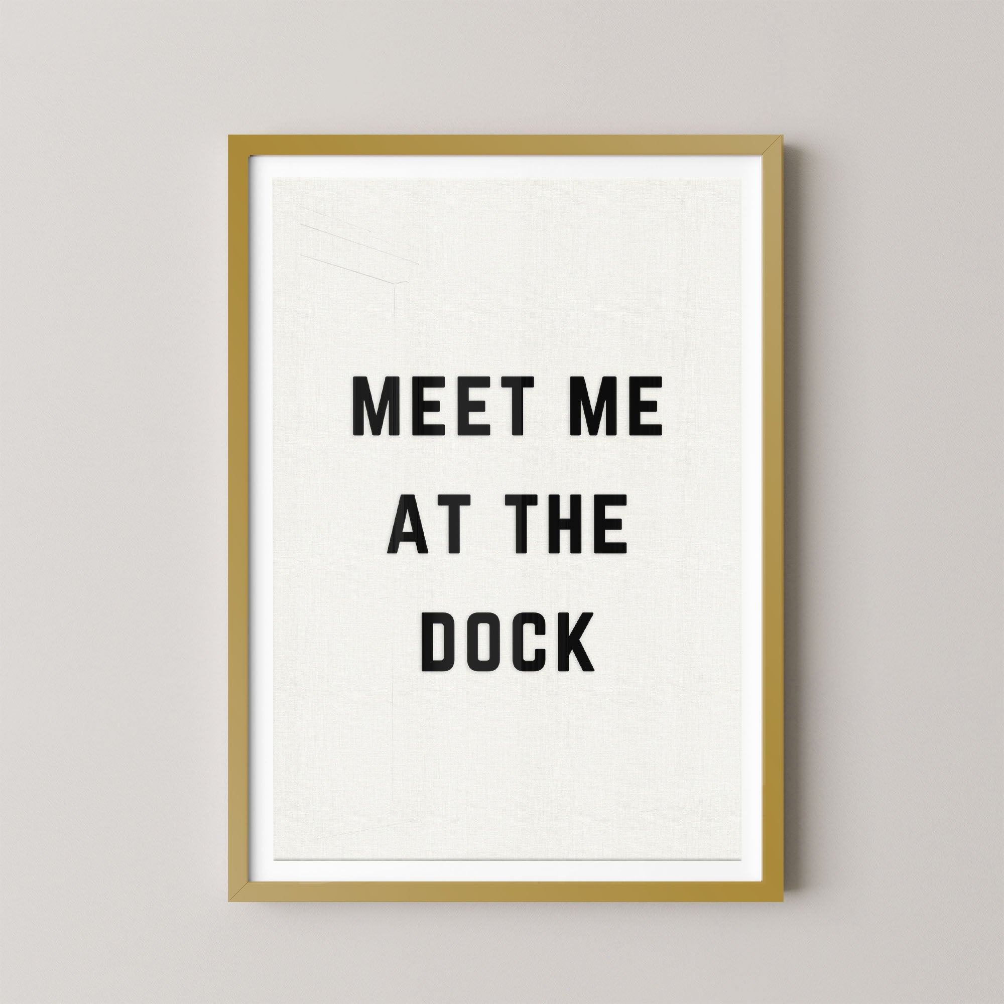 Meet Me at the Dock Vertical