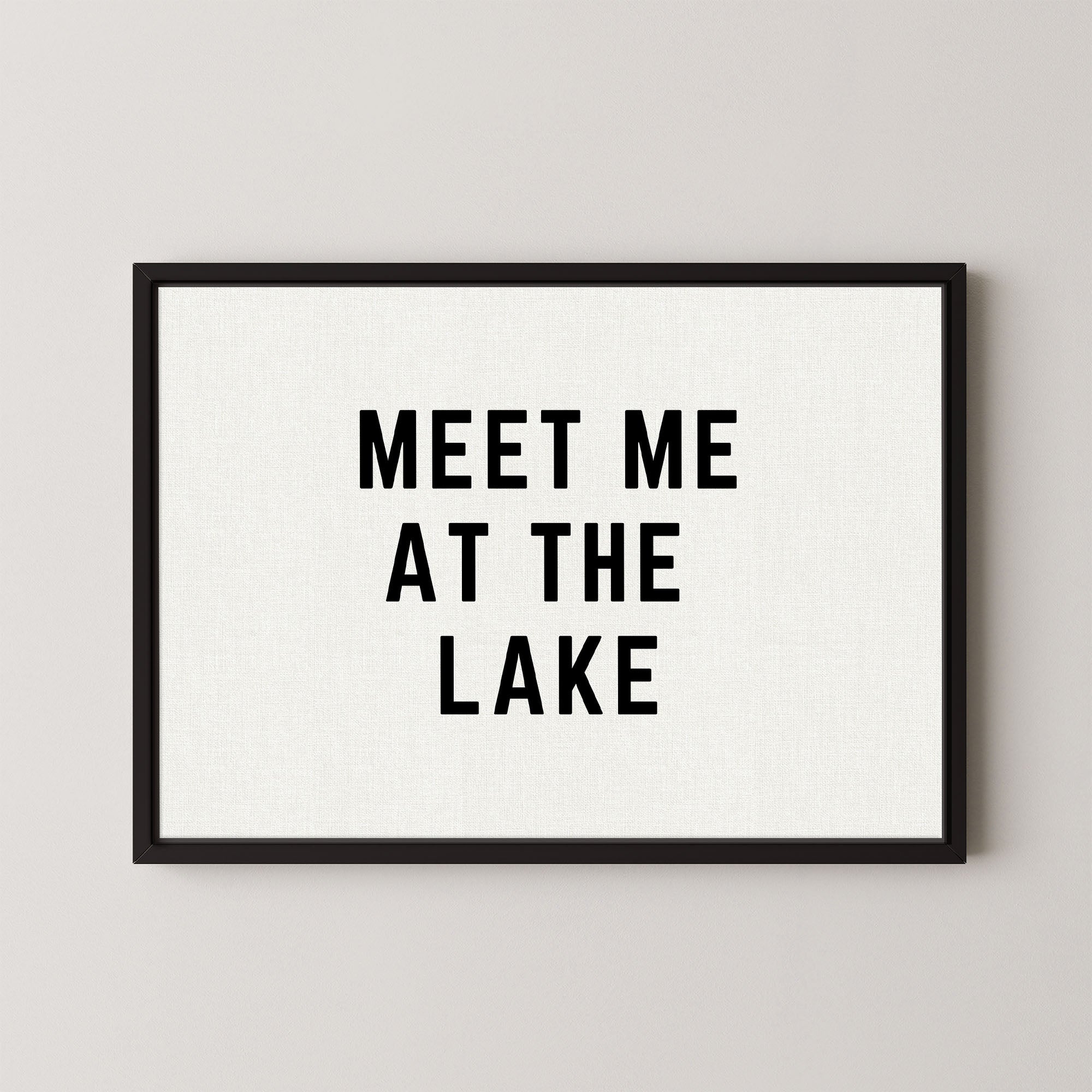 Meet Me at the Lake Horizontal