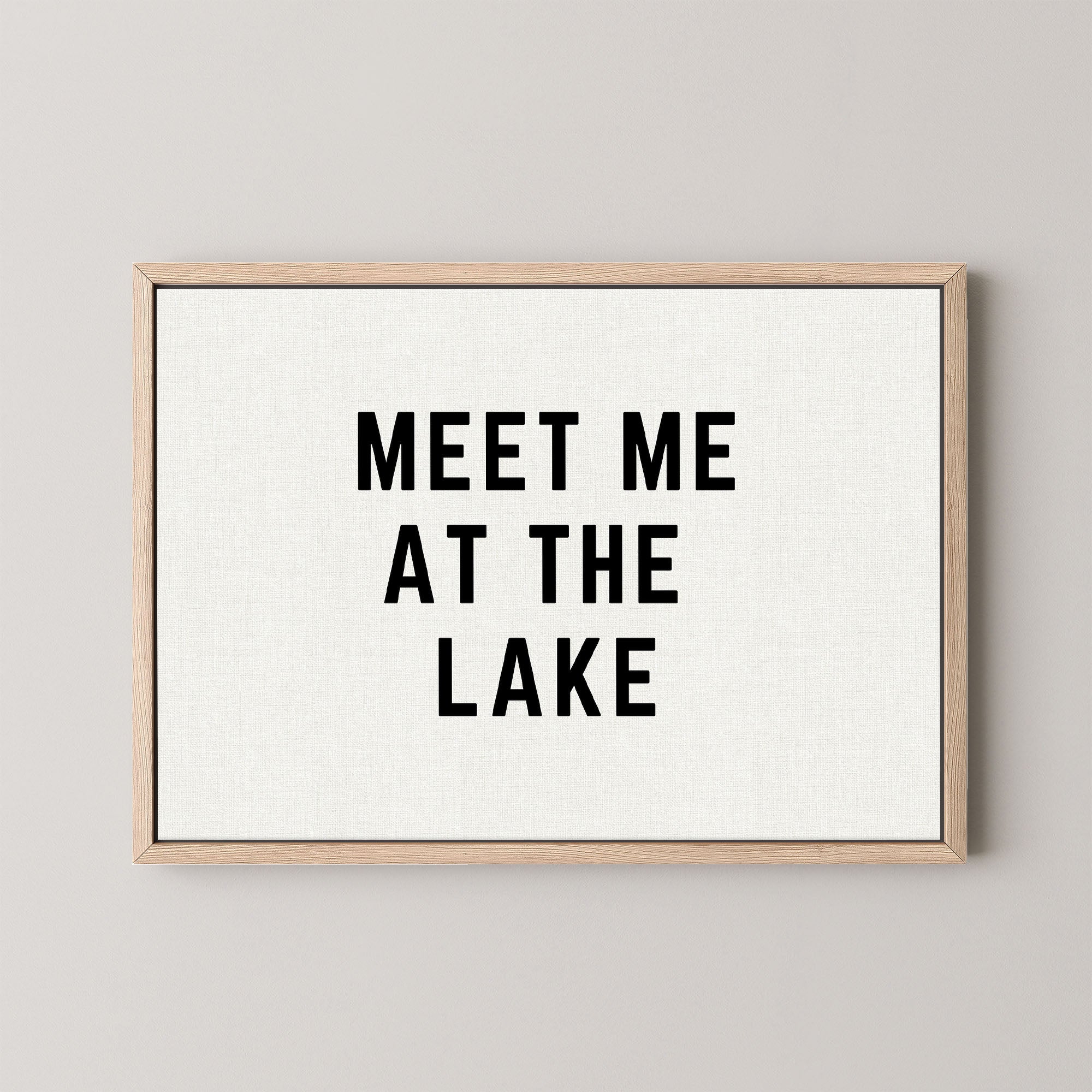 Meet Me at the Lake Horizontal
