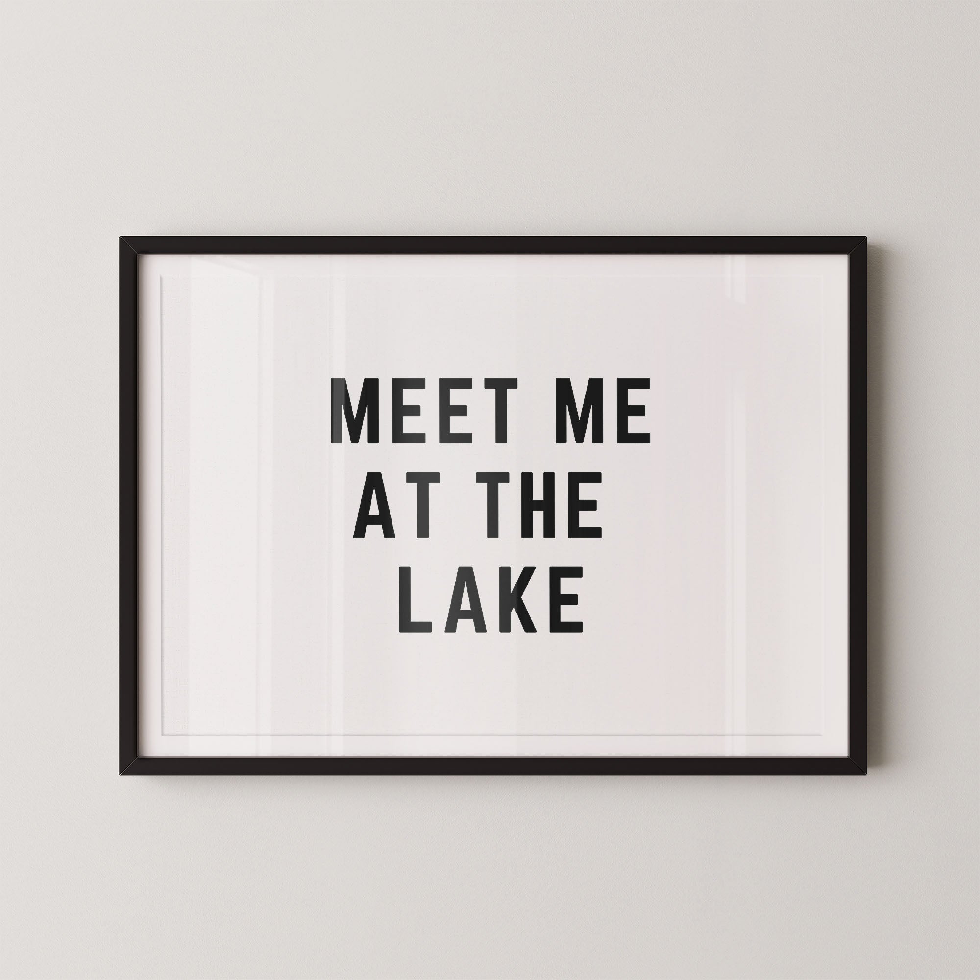 Meet Me at the Lake Horizontal