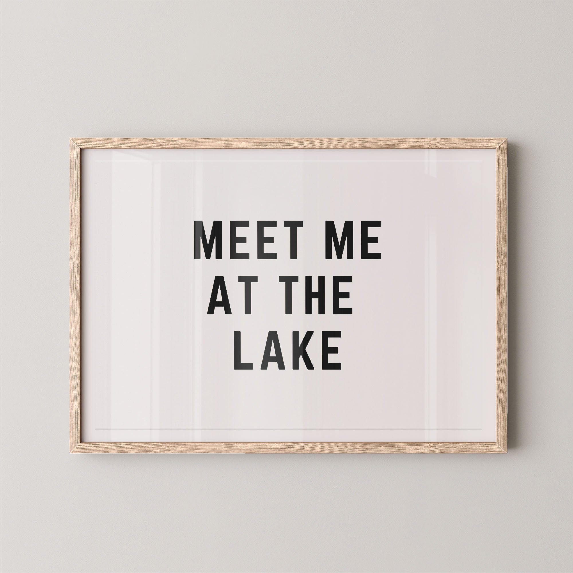 Meet Me at the Lake Horizontal