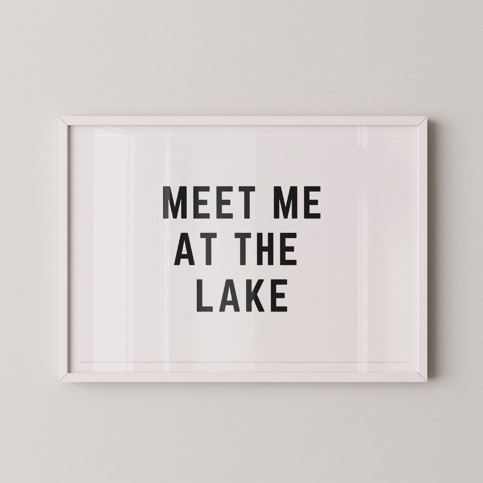 Meet Me at the Lake Horizontal
