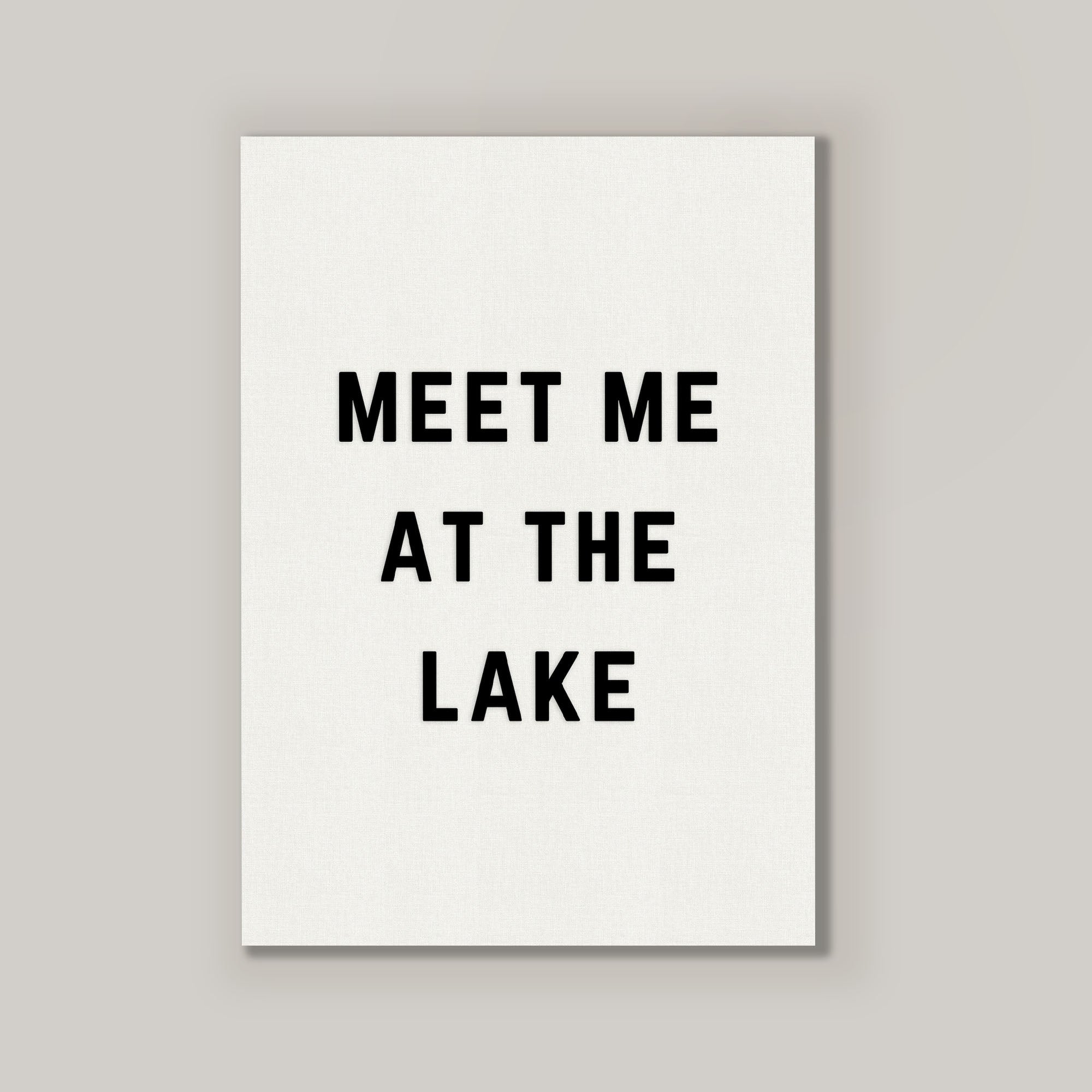 Meet Me at the Lake Vertical