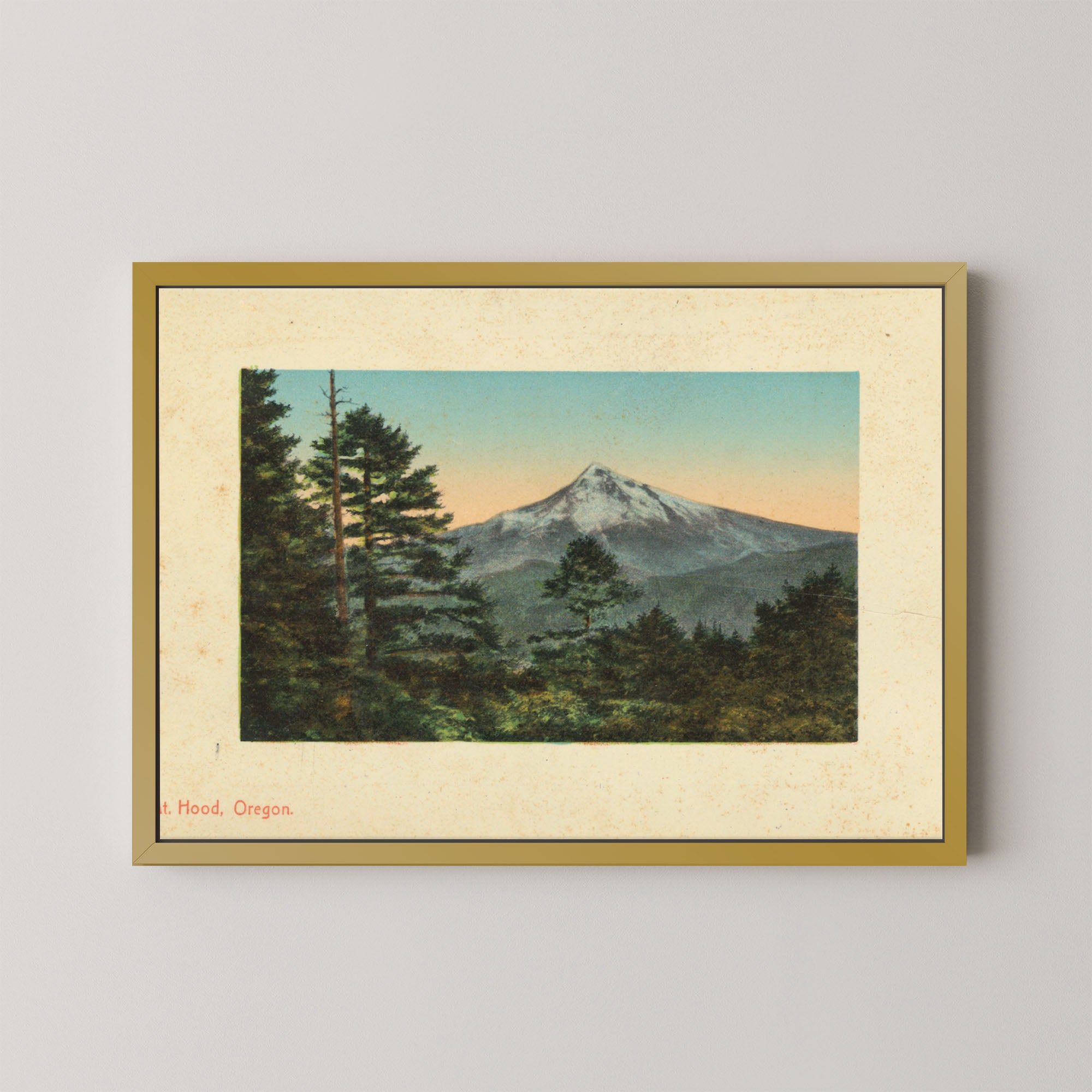 Mt. Hood Postcard II