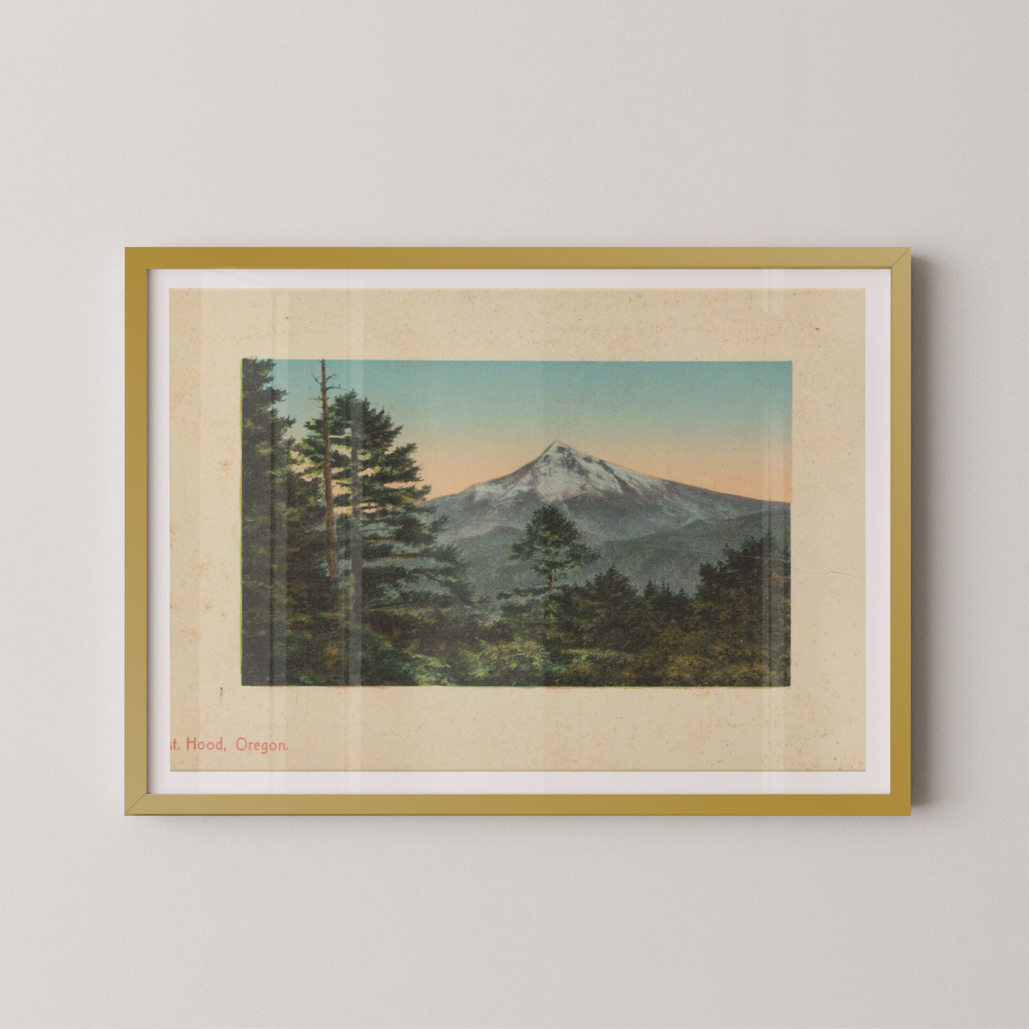 Mt. Hood Postcard II