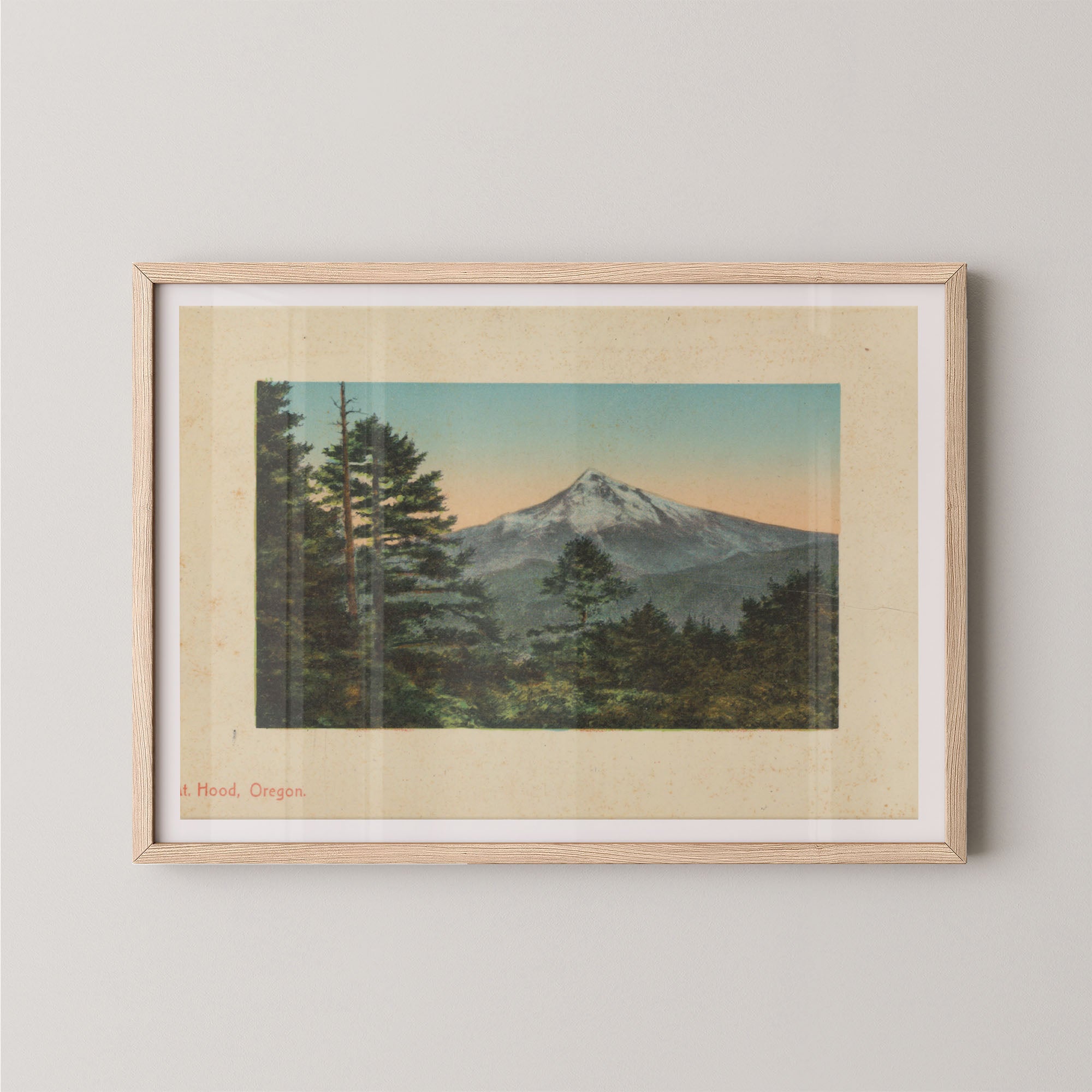 Mt. Hood Postcard II