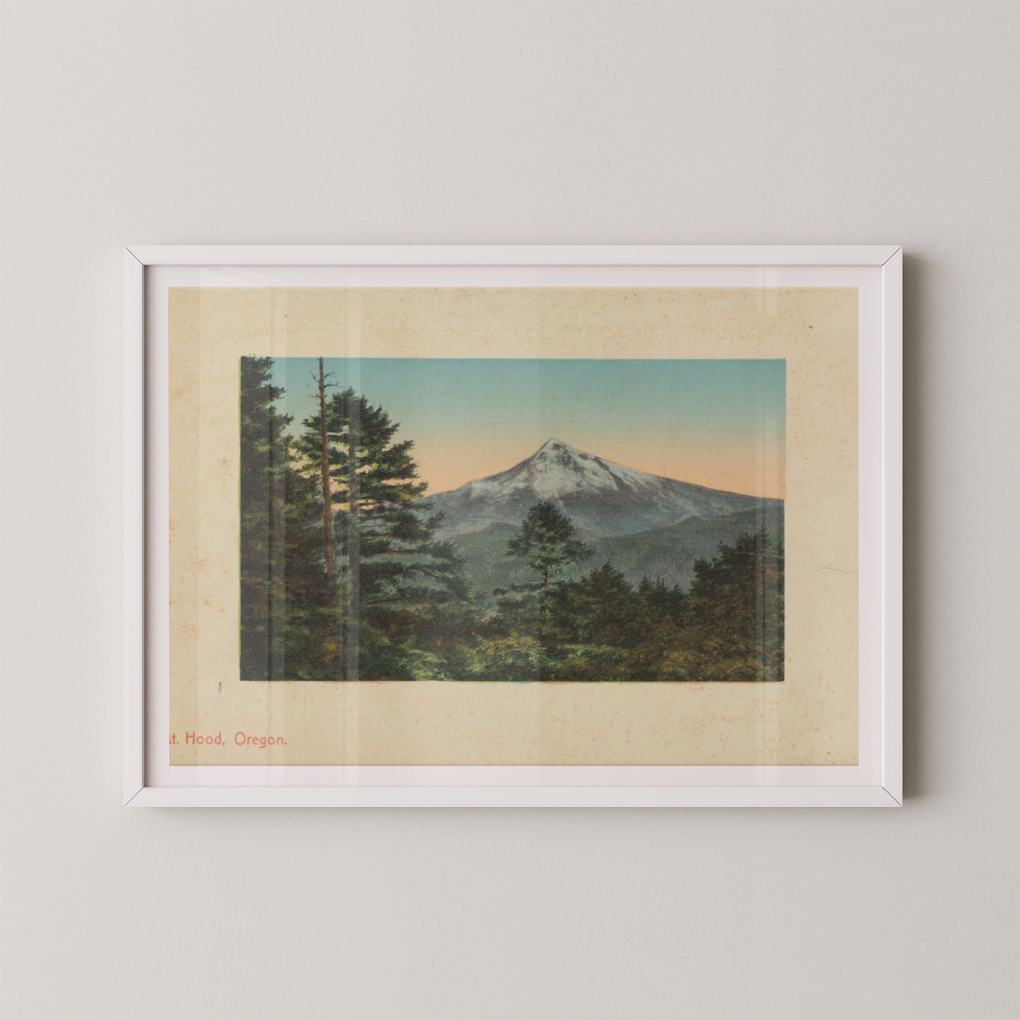 Mt. Hood Postcard II