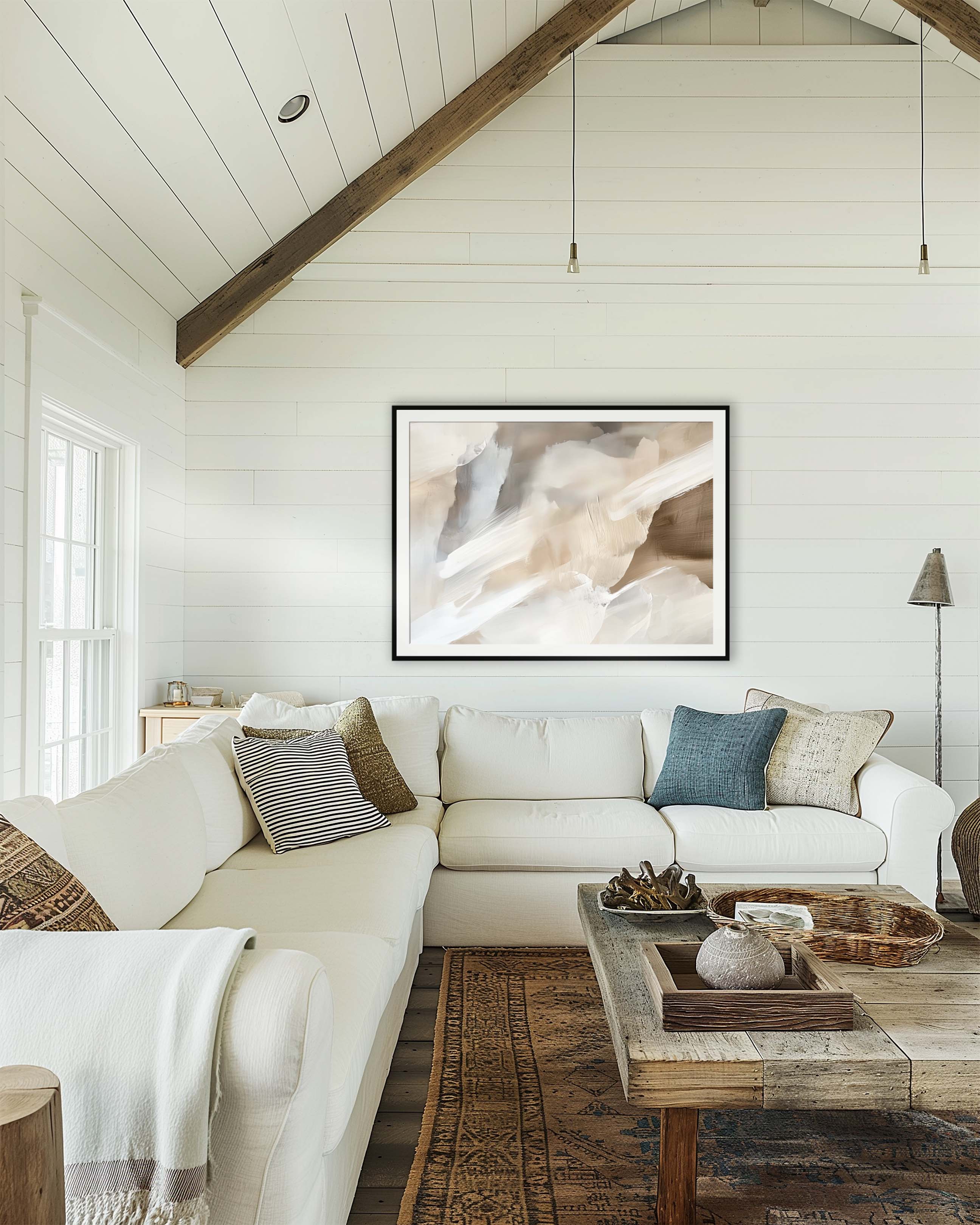 Neutral Brushstrokes III